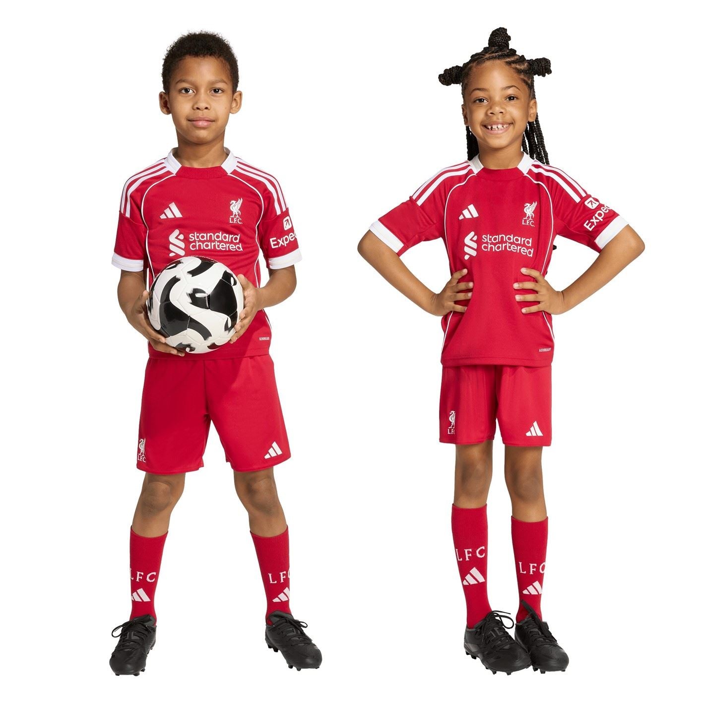 adidas Liverpool Home Minikit 2025 2026 Infants