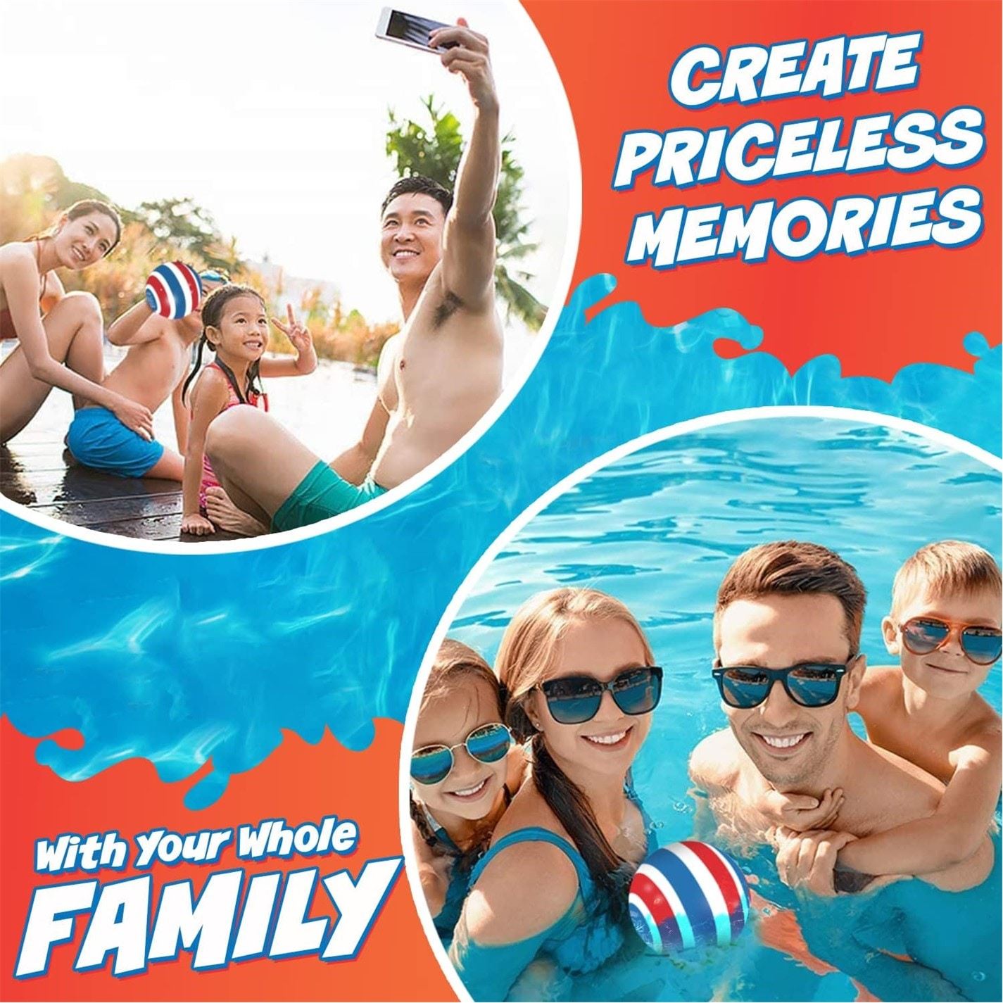 Activ Life Adults Pool Ball Swimming Toys