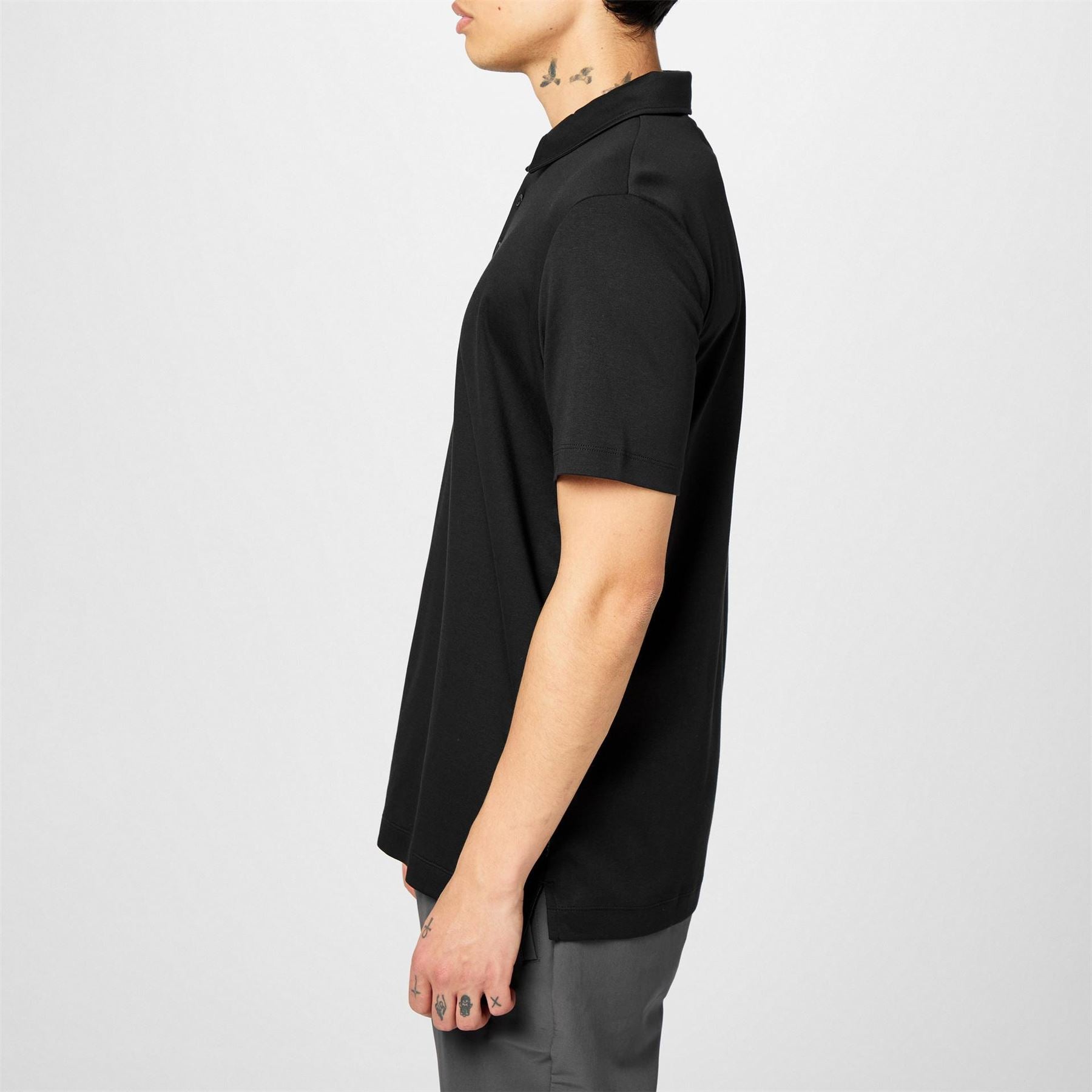 Boss BOSS BLACK Short Sleeve Polo Shirt with Logo Detail   Slim Fit