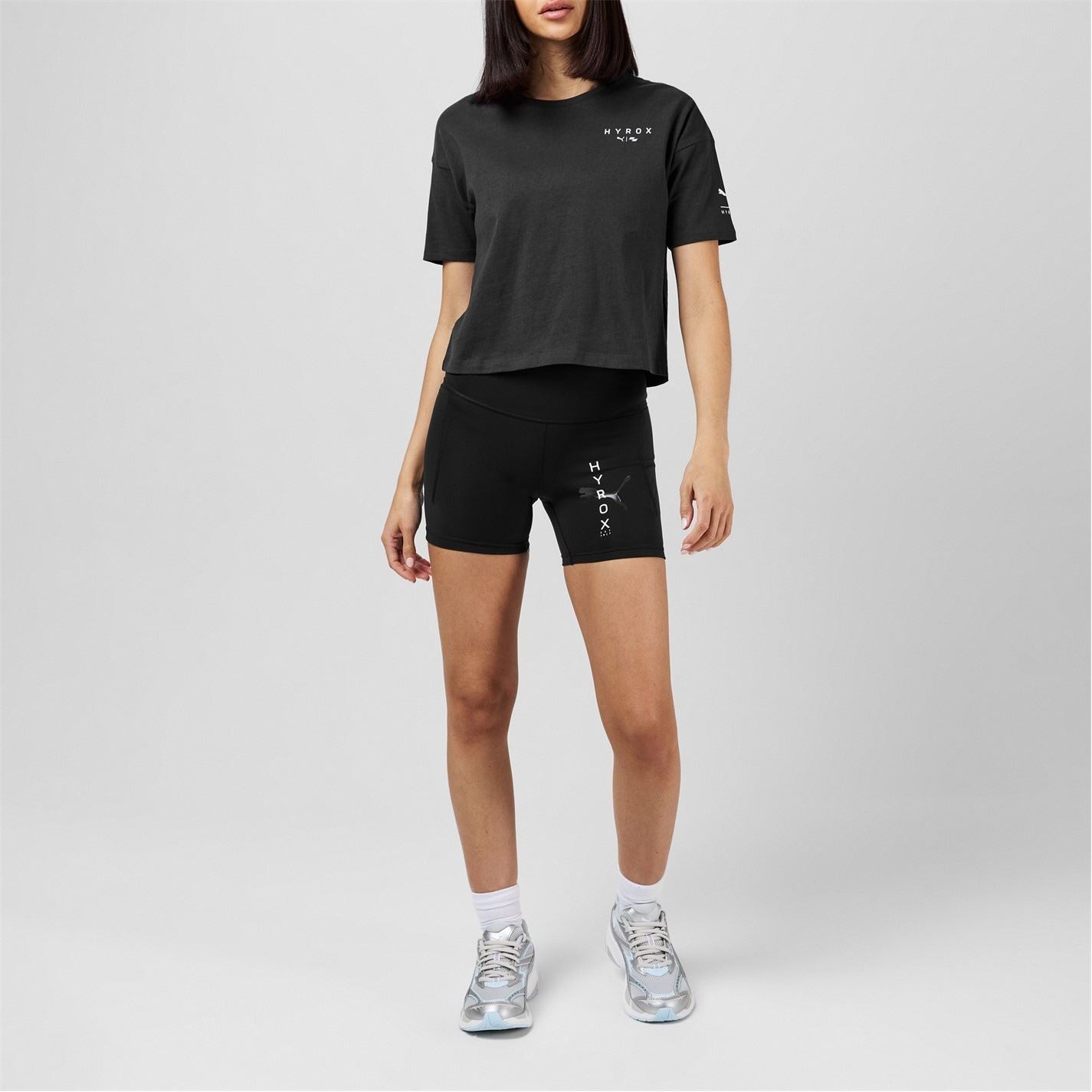 Puma X Hyrox World Cropped T-Shirt Adults