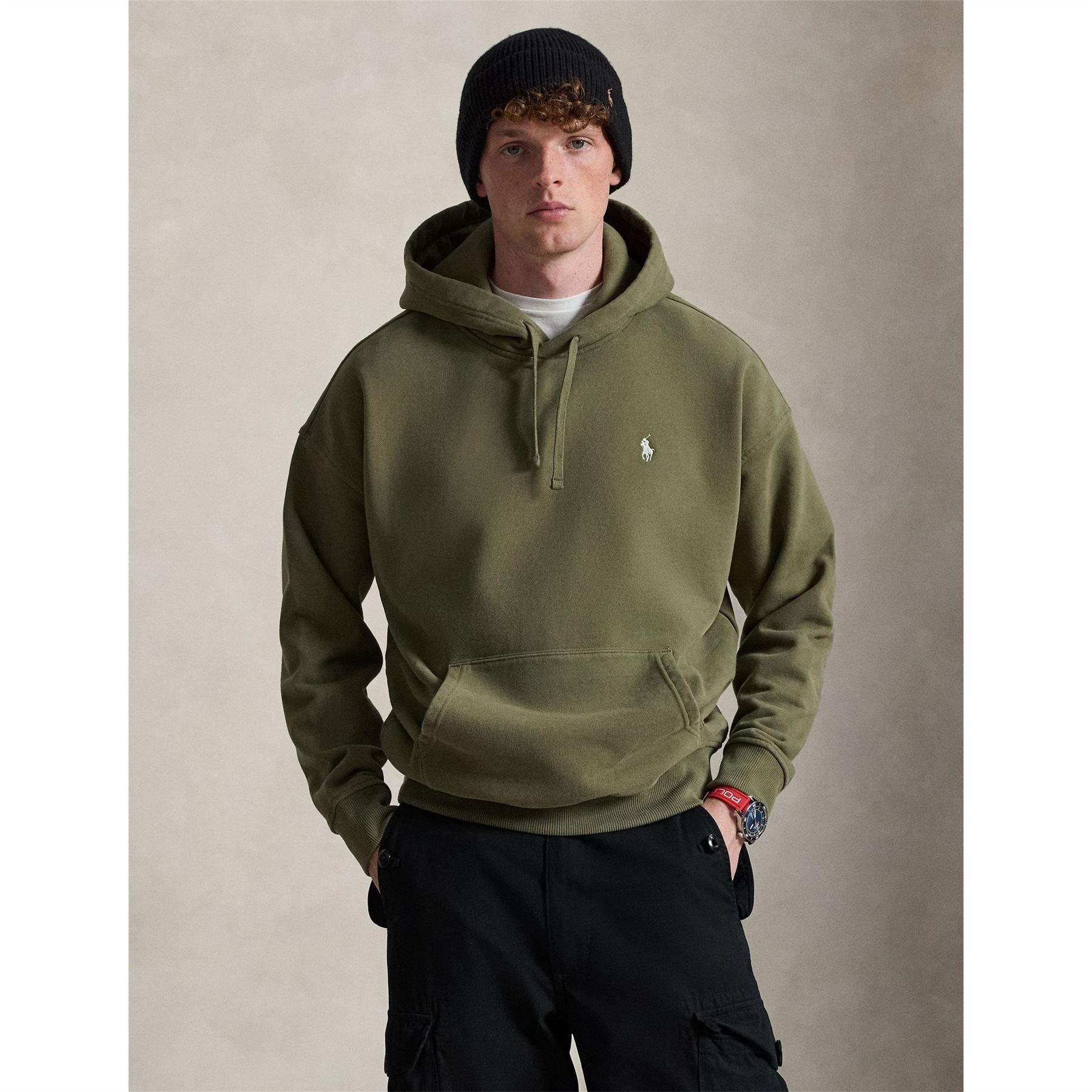 Polo Ralph Lauren Back Print Over The Head Oversized Fit Hoodie