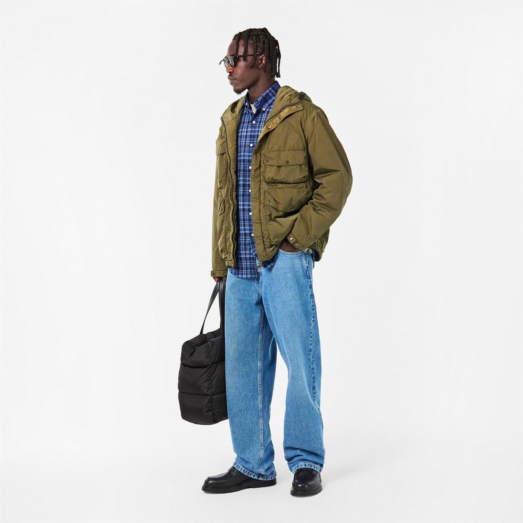 CP Company Chrome R Goggle Quilted Jacket