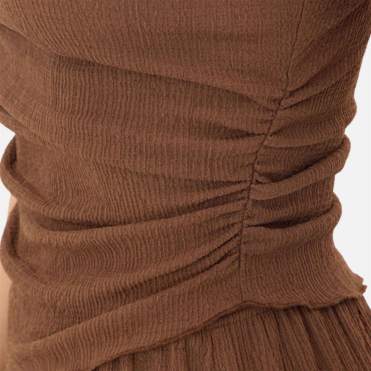 I Saw It First Ruched Camisole O-Neck Spaghetti Straps Tank