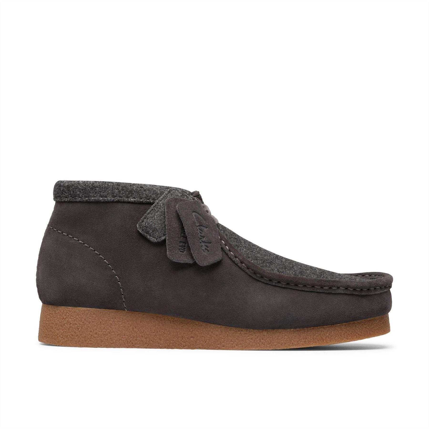 Clarks Wallabee Chukka Boots with Lace-Up Closure