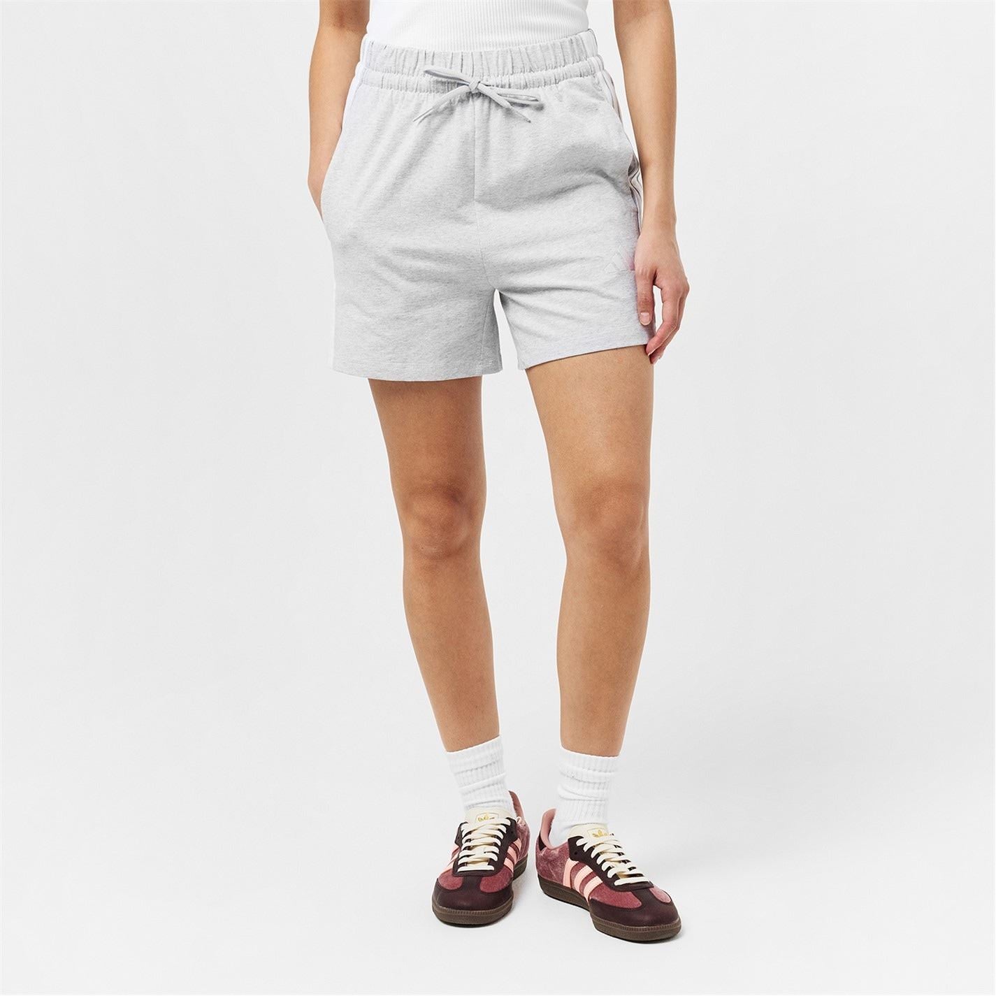 adidas Womens Essentials 3 Stripe Shorts