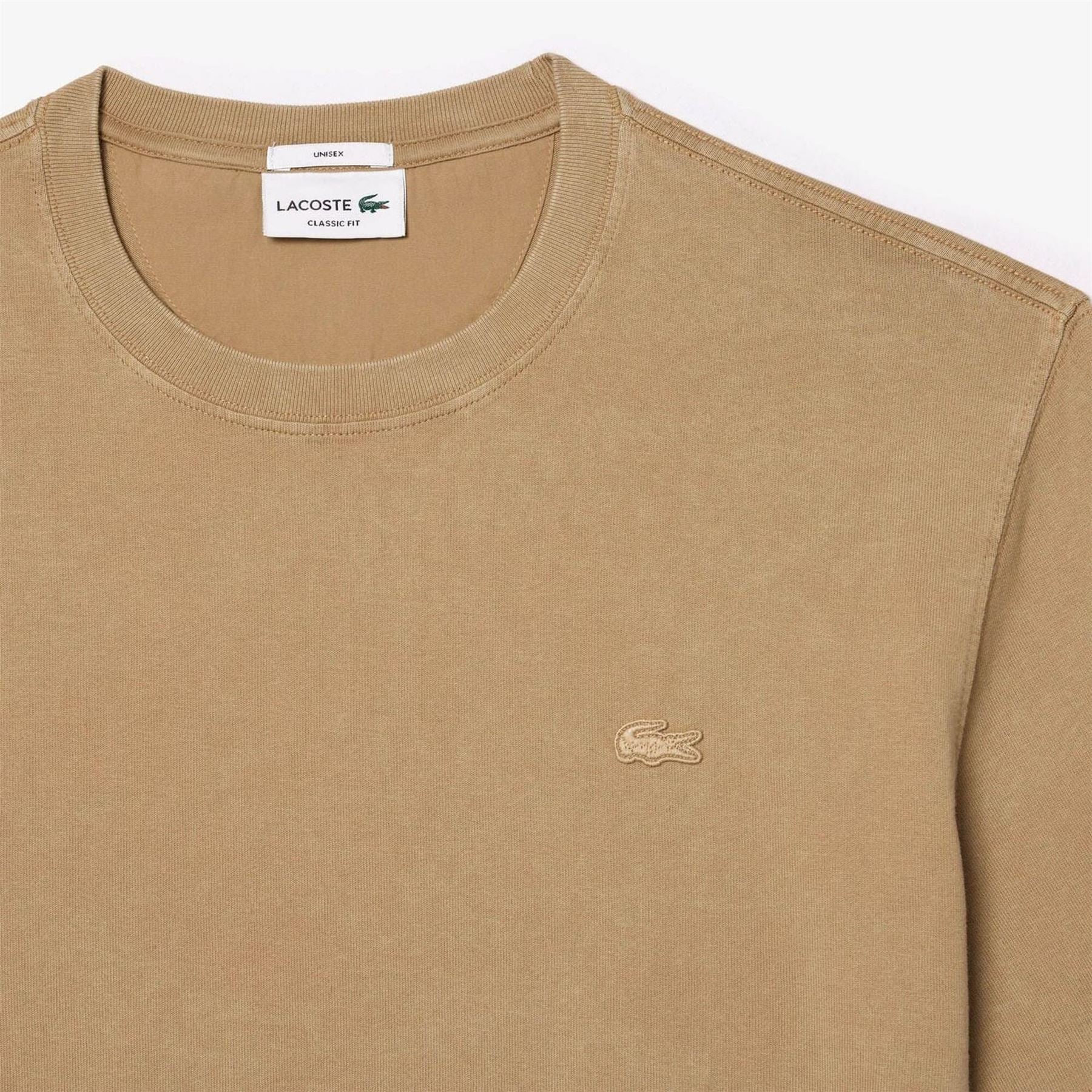 Lacoste Effect Heavy Cotton T-Shirt