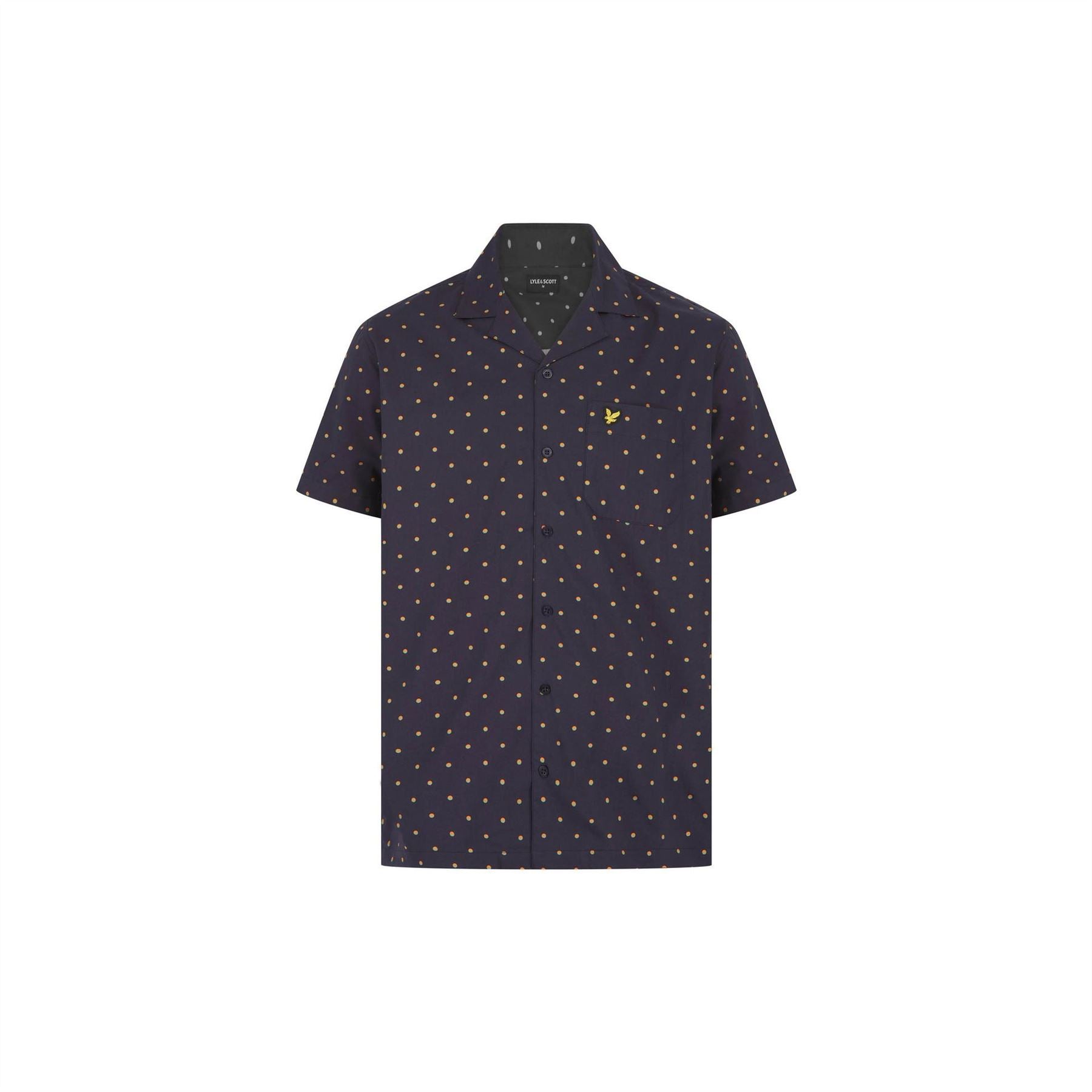 Lyle and Scott Polka Dot Pyjama Short Sleeve Top