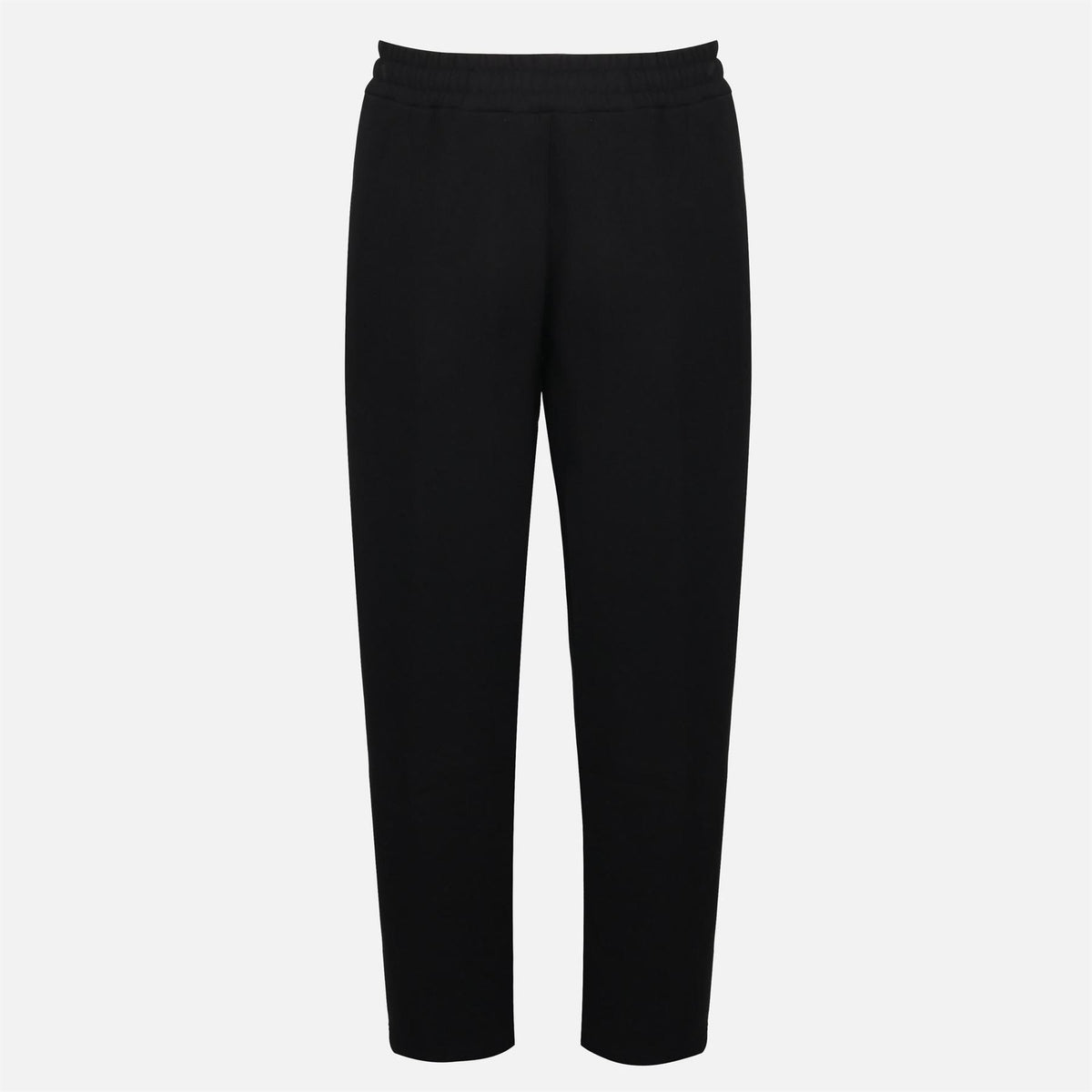Biba Logo Solid Patterned Straight Joggers