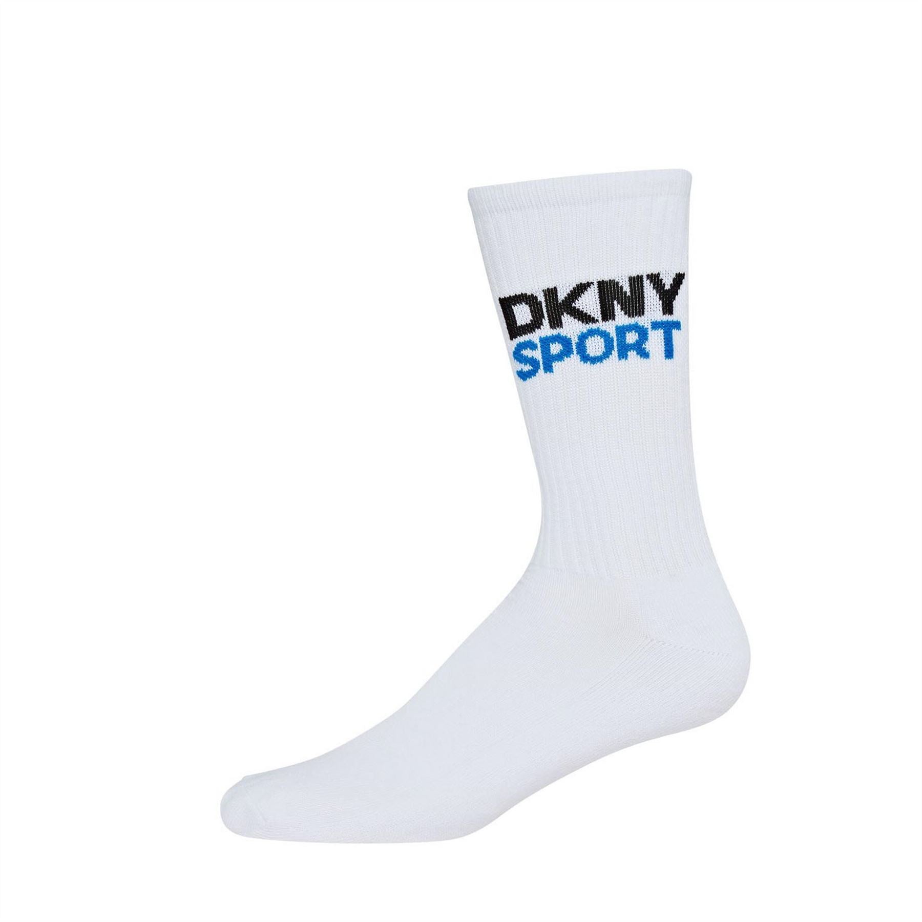 DKNY Mens 3 Pack Sport Socks Dogwood