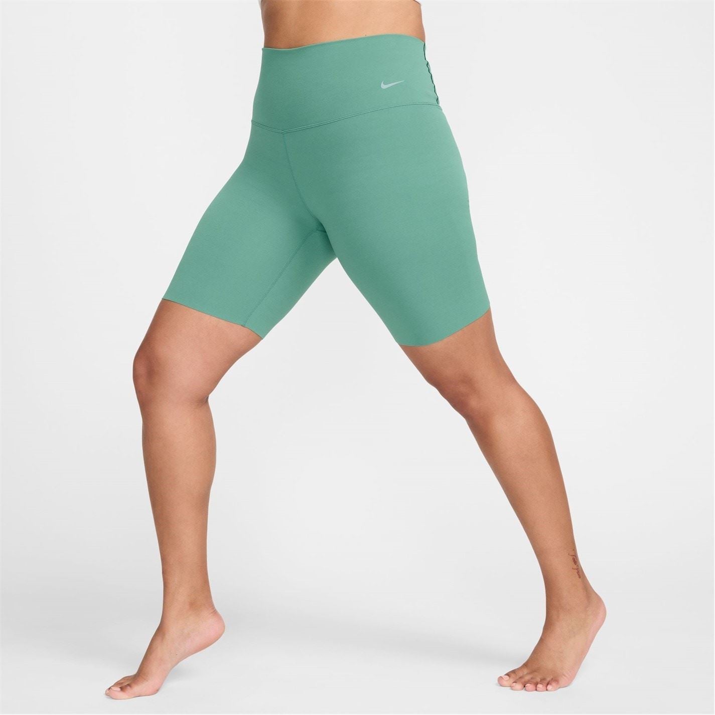 Nike Zenvy High Waisted 8 Inch Slim Fit Biker Shorts