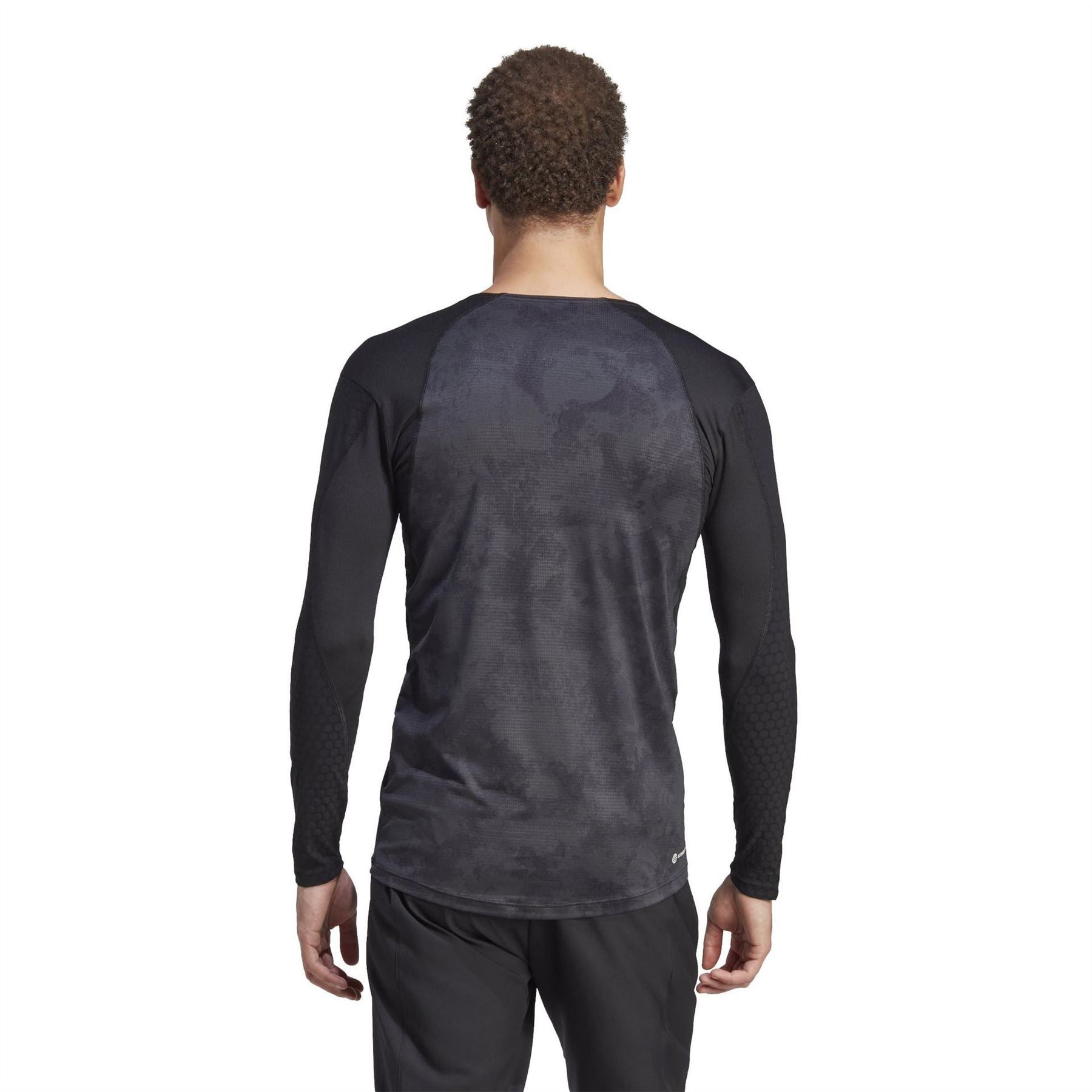 adidas Paris Crew Neck Slim Fit Long Sleeve T-Shirt