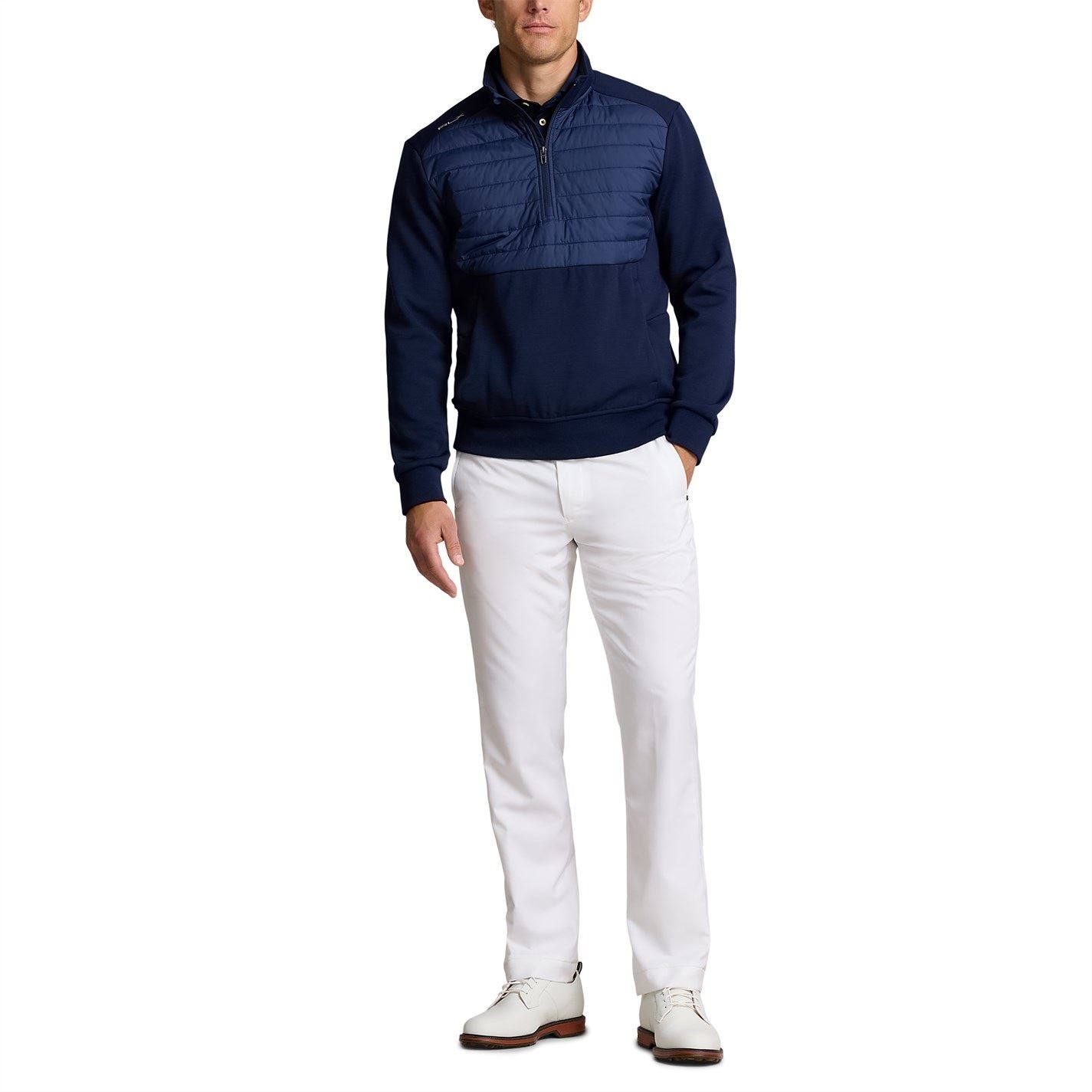 Polo Ralph Lauren Half-Zip Padded Mock Neck Sweatshirt