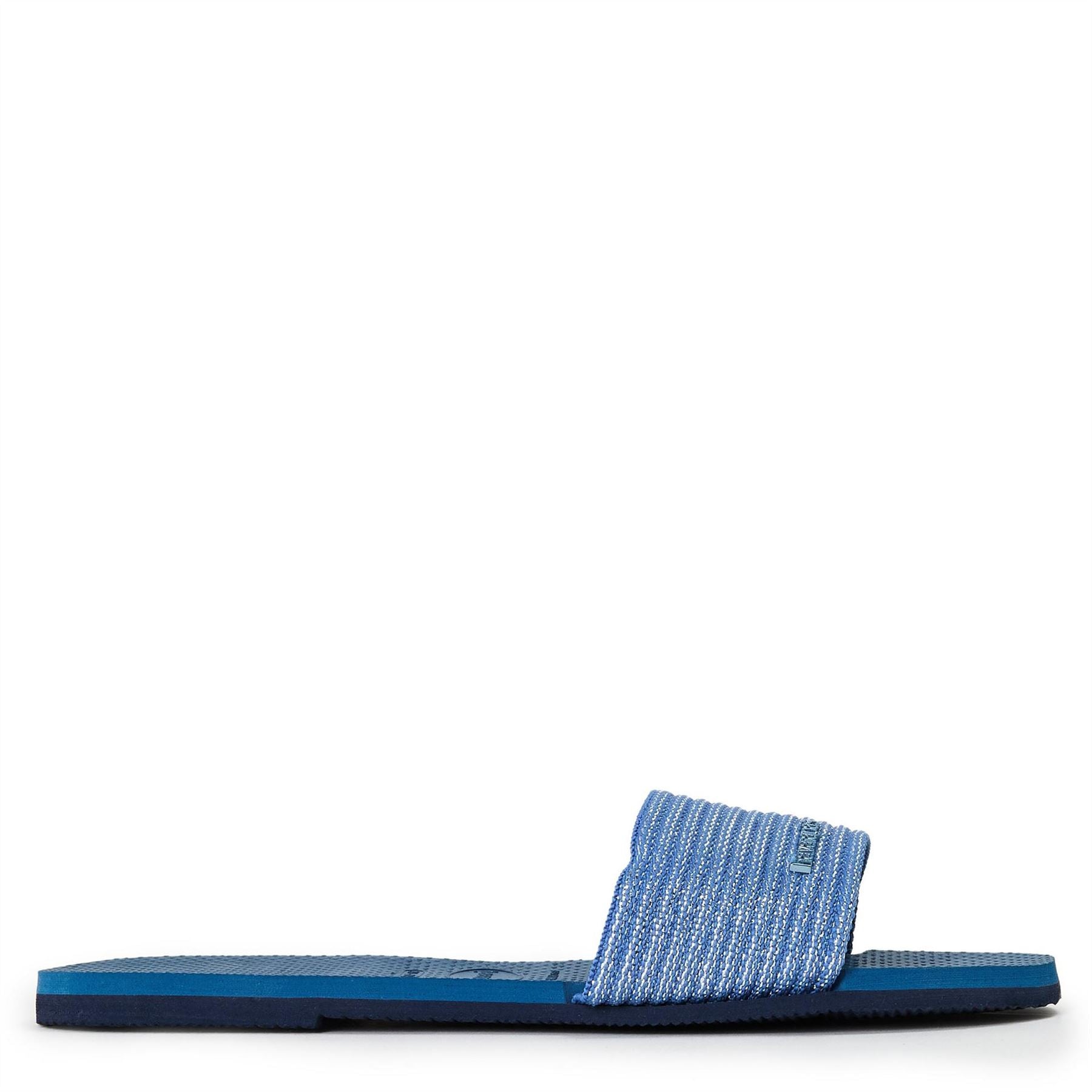Havaianas Womens Hav. You Malta Metallic Comfy Blue Flip Flops