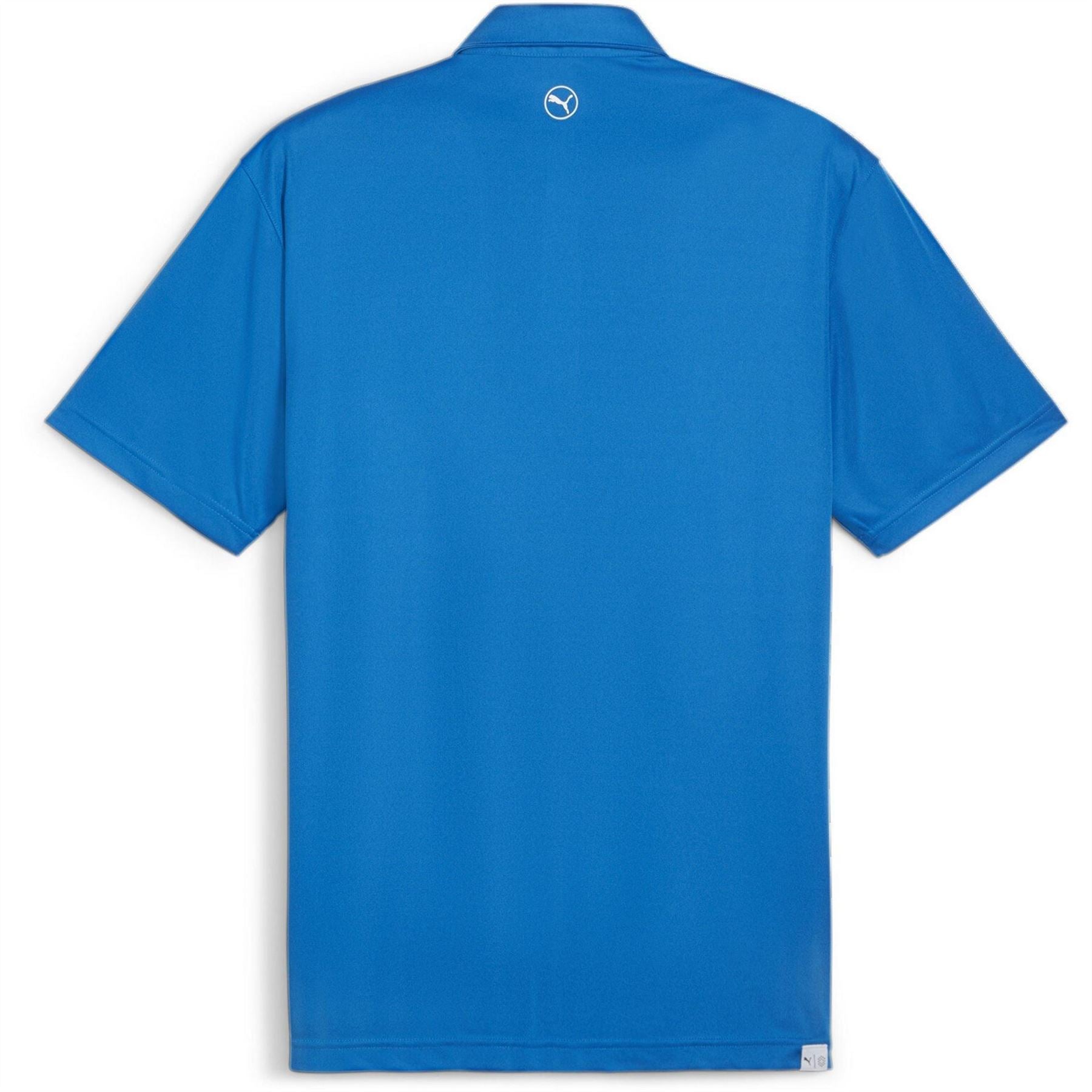 Puma Pure Solid Short Sleeve Performance Polo Shirt