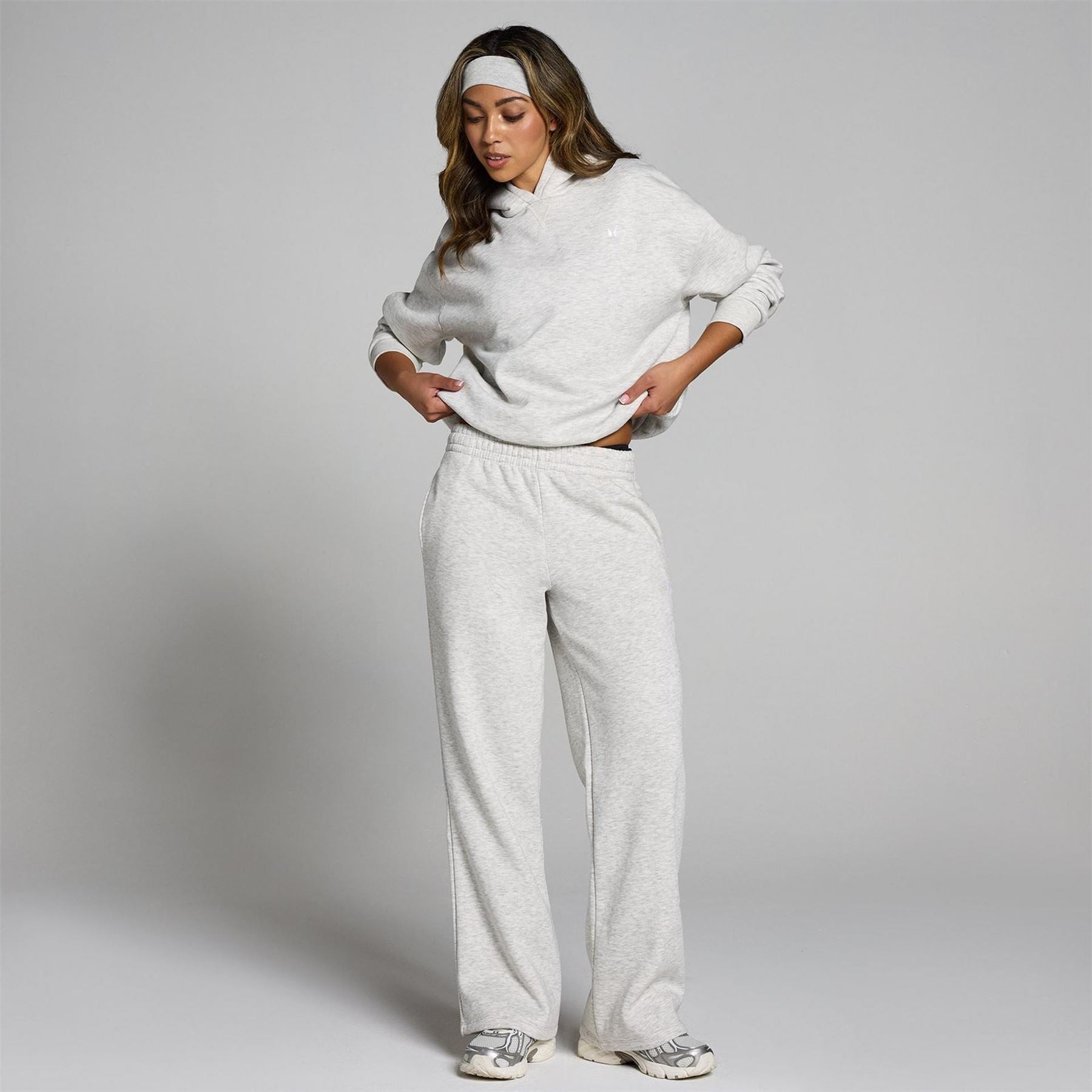 MyProtein Basics Fleece Straight Leg Tracksuit Bottoms