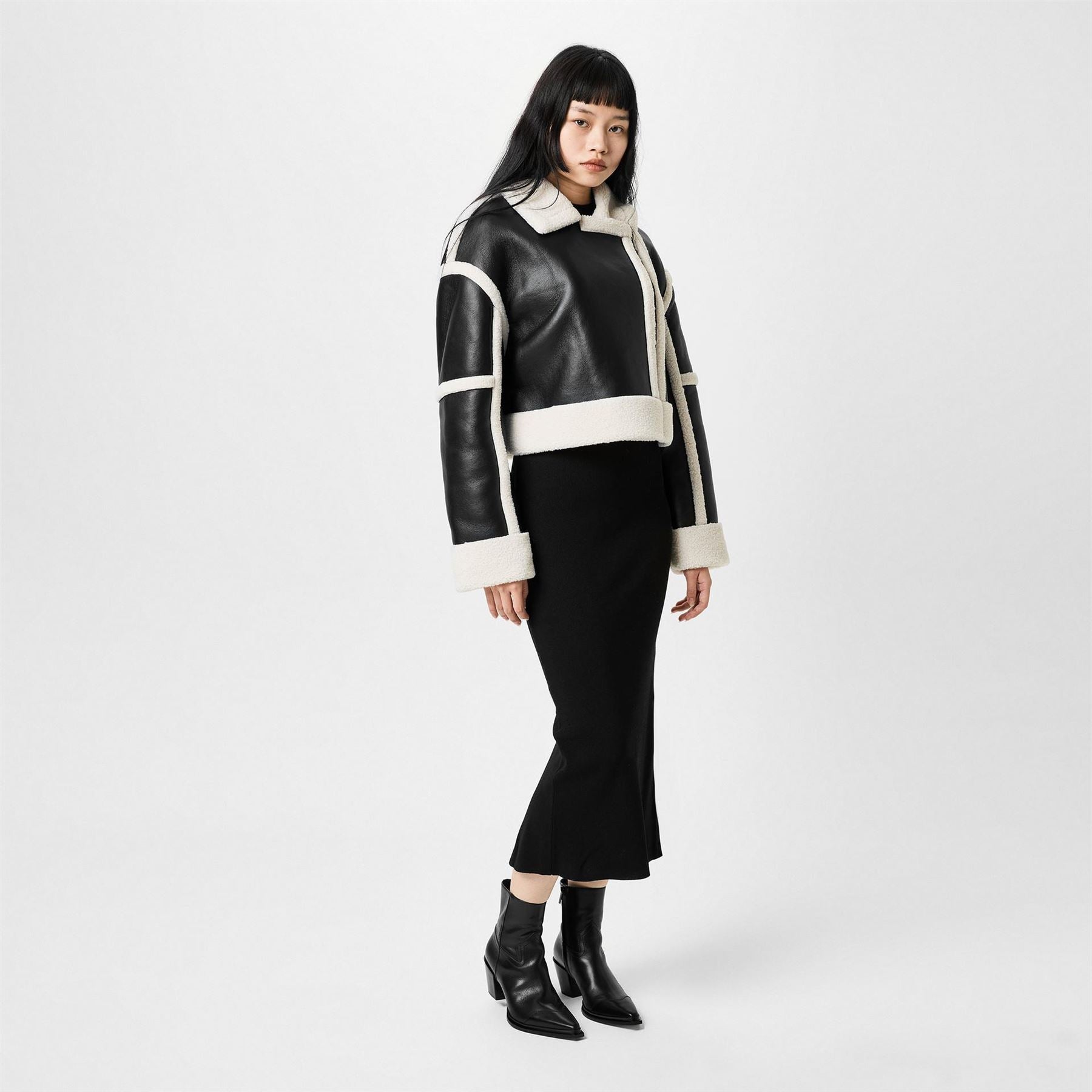 Jack Wills Borg Aviator Relaxed Fit Jacket