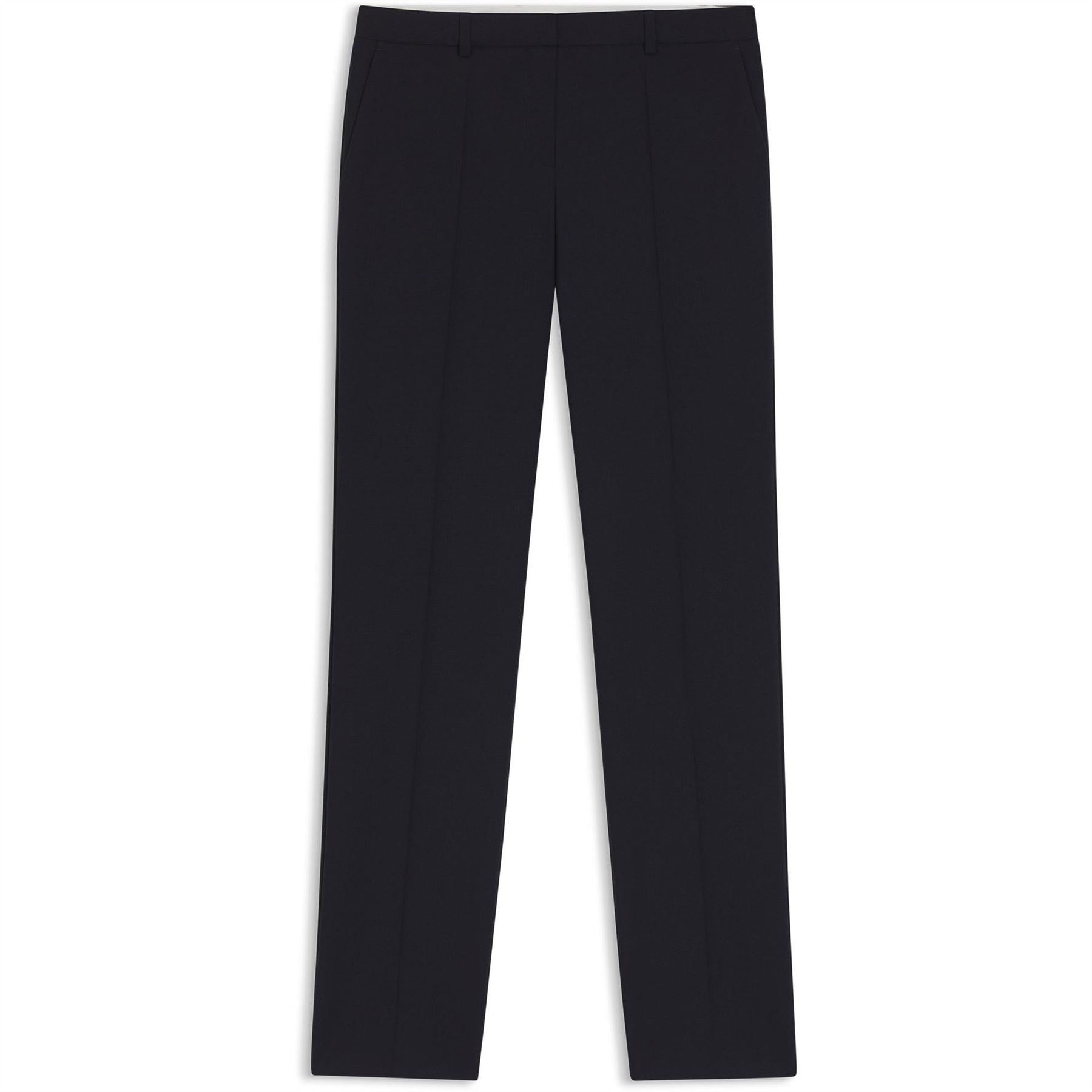 Boss Tameah Solid Patterned Slim Cut Trousers
