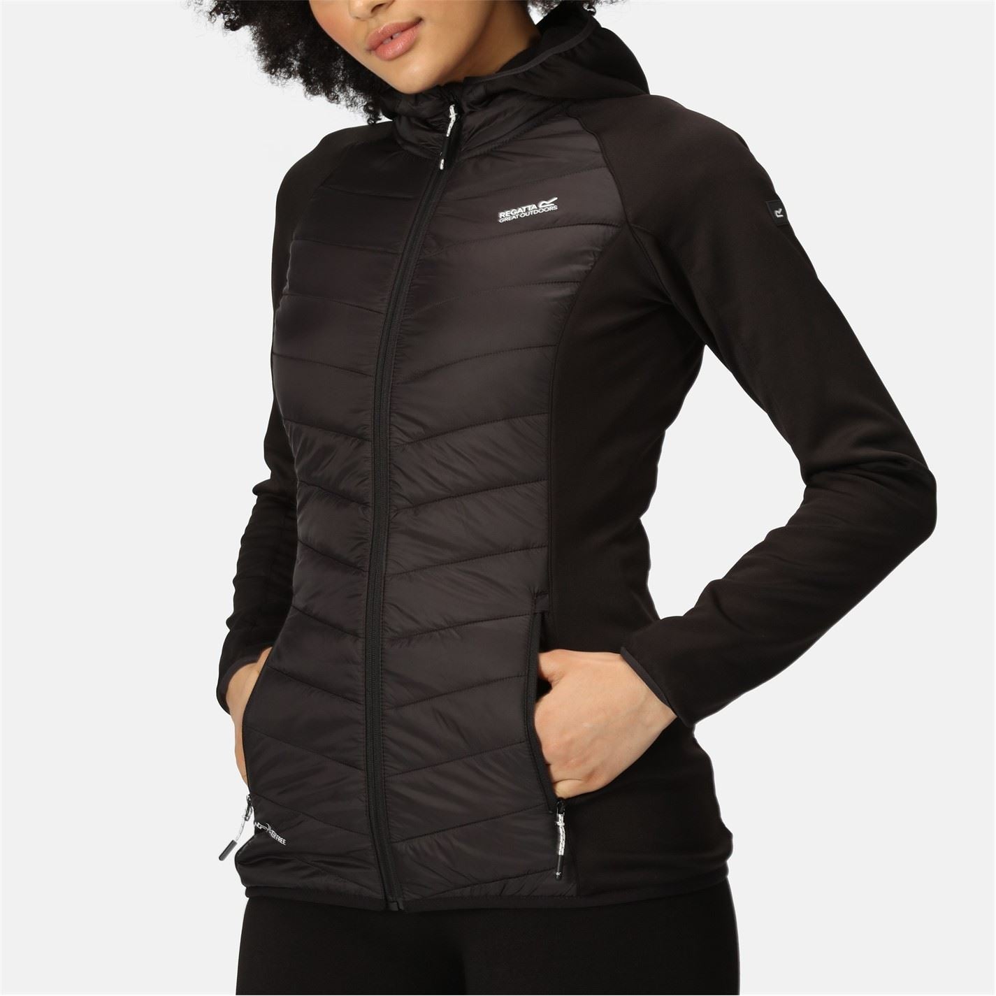 Regatta Andreson Color Block Hooded Puffer Jacket