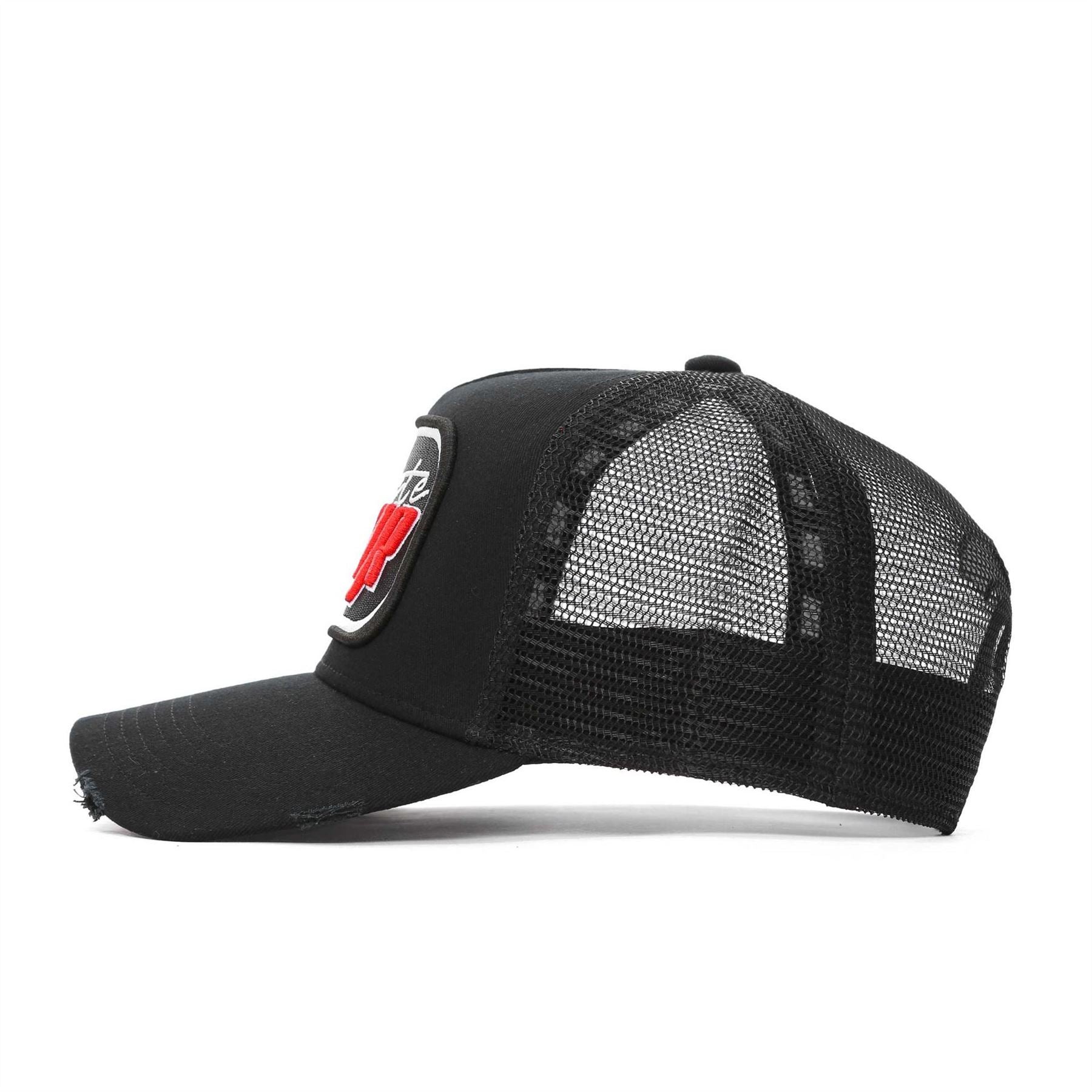 Societe Noir Logo Embroidered Trucker Cap
