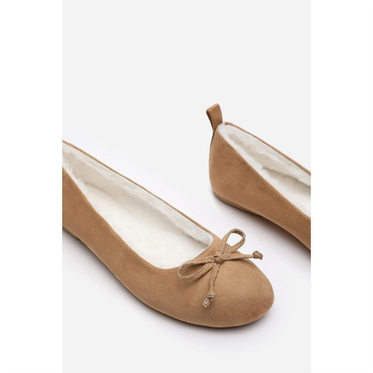 Wheres That From Solid Patterned Ballet Slippers