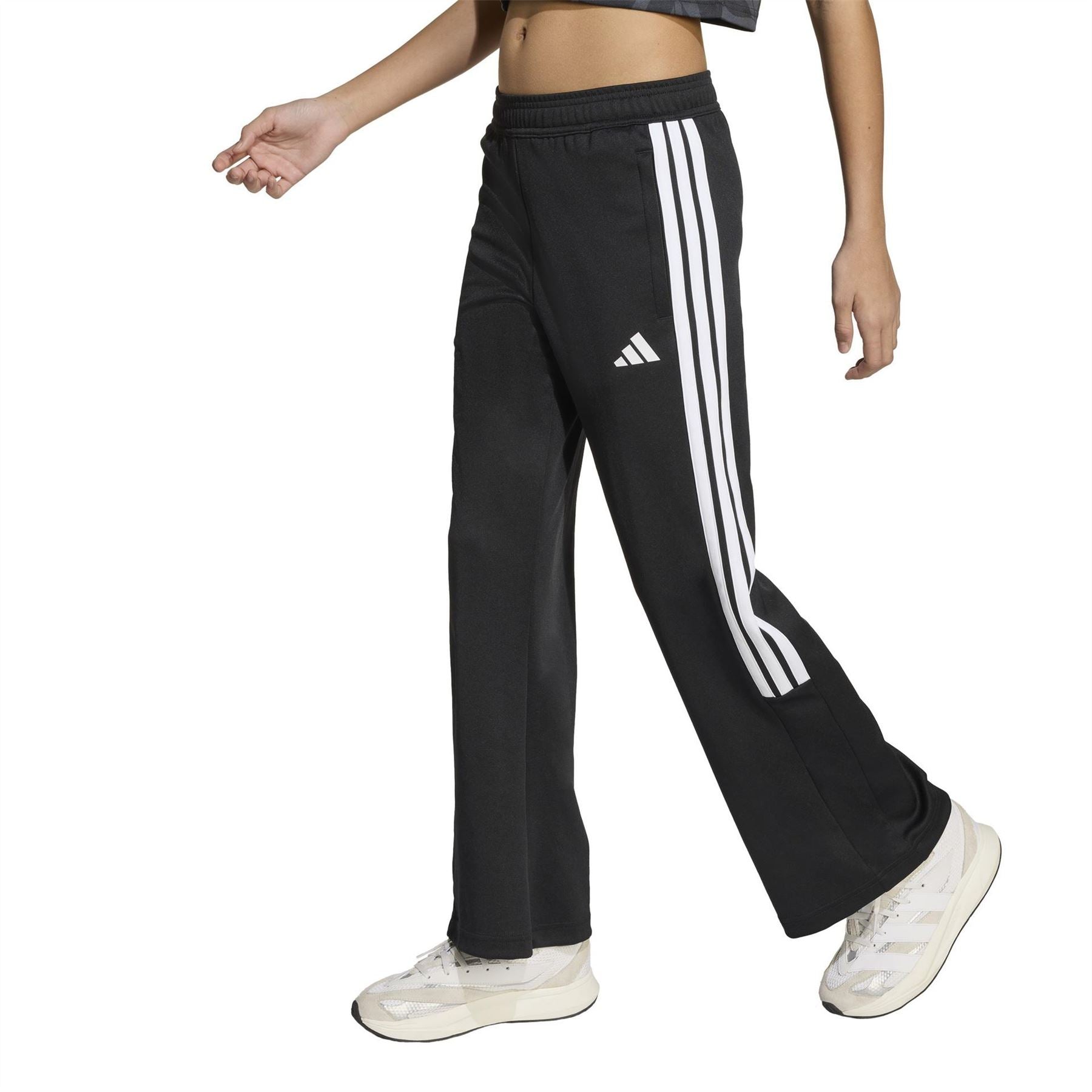 adidas House Of Tiro Colors Of Football High Waisted Wide Leg Joggers Juniors