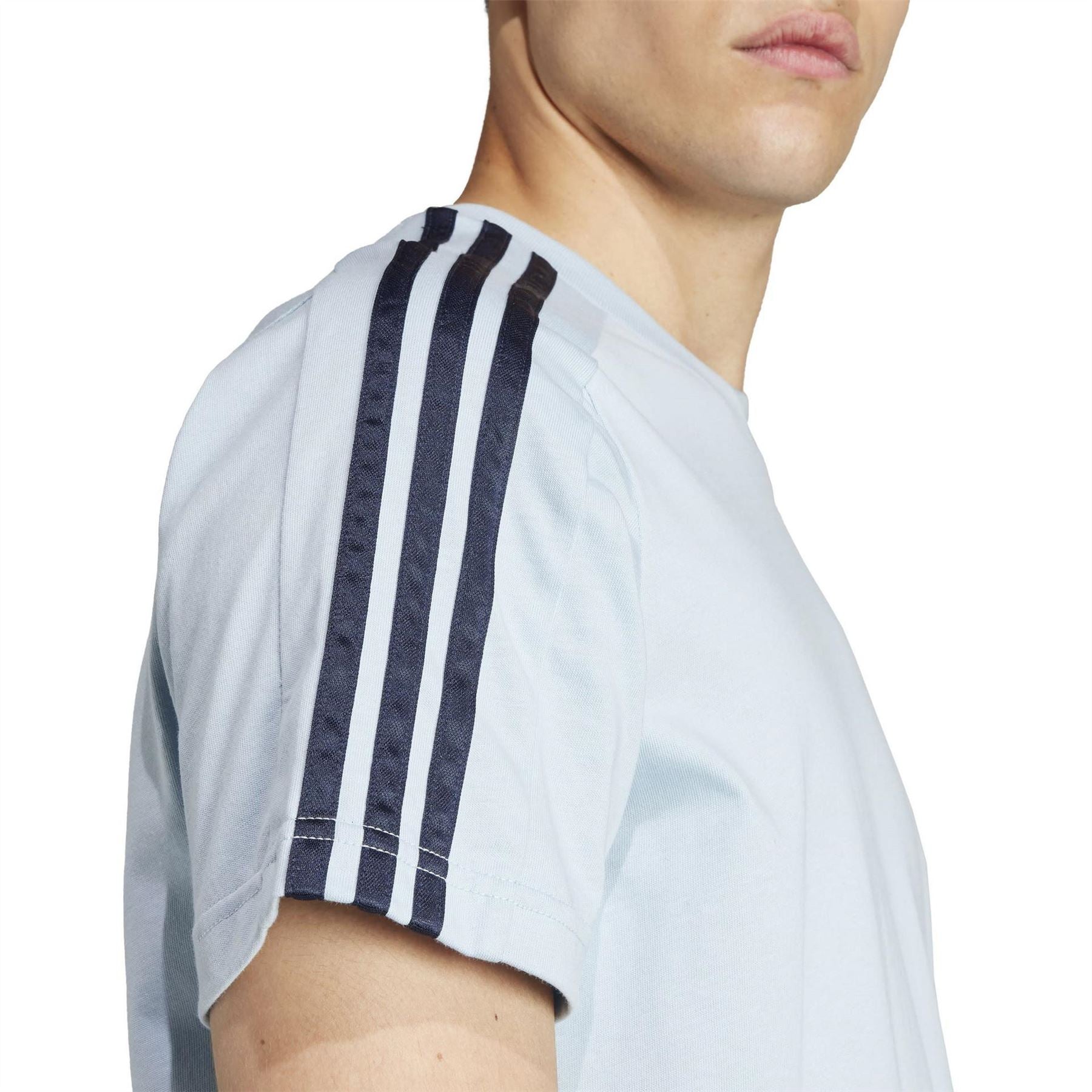 adidas Mens 3 Stripes T-Shirt