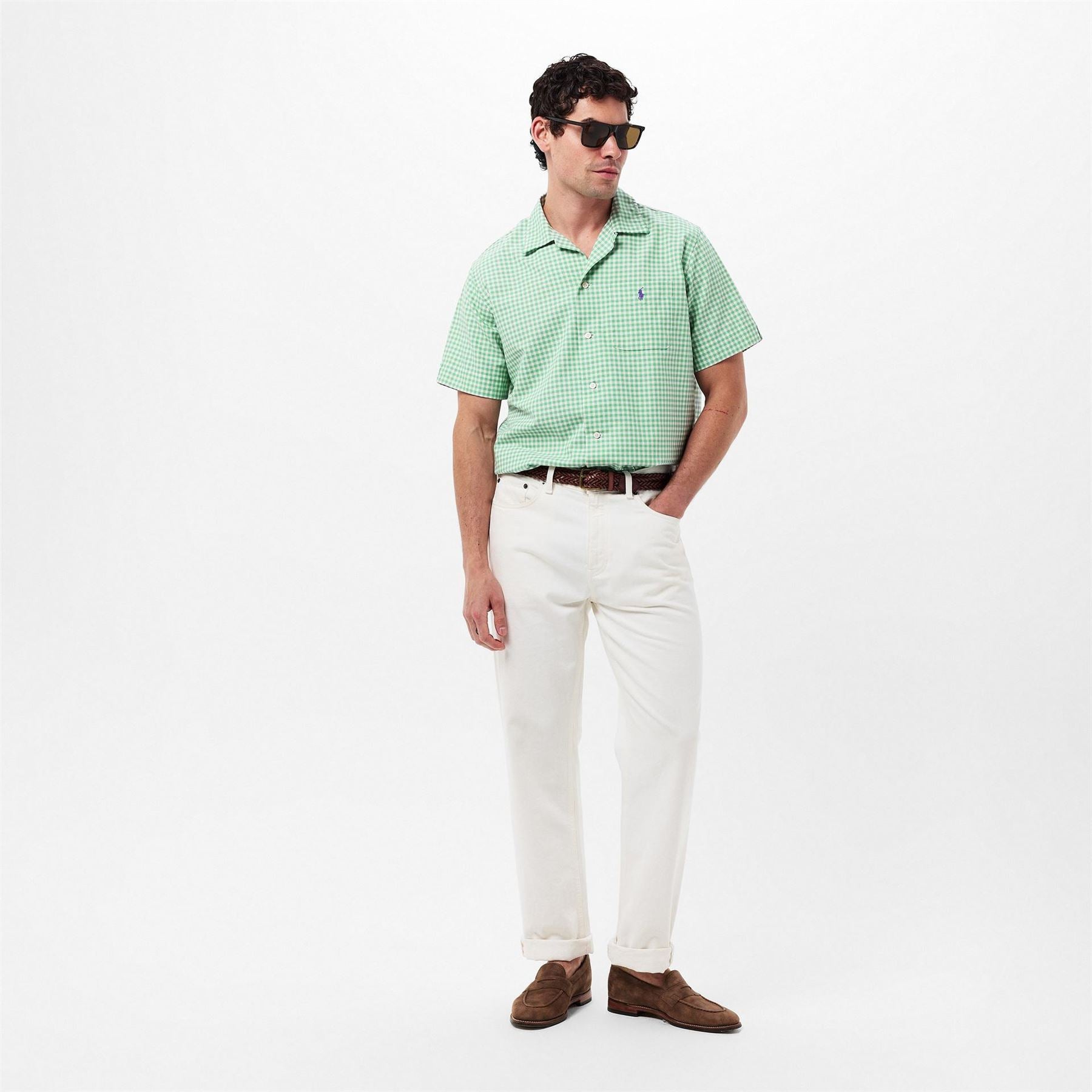 Polo Ralph Lauren Gingham Short Sleeve Patterned Shirt