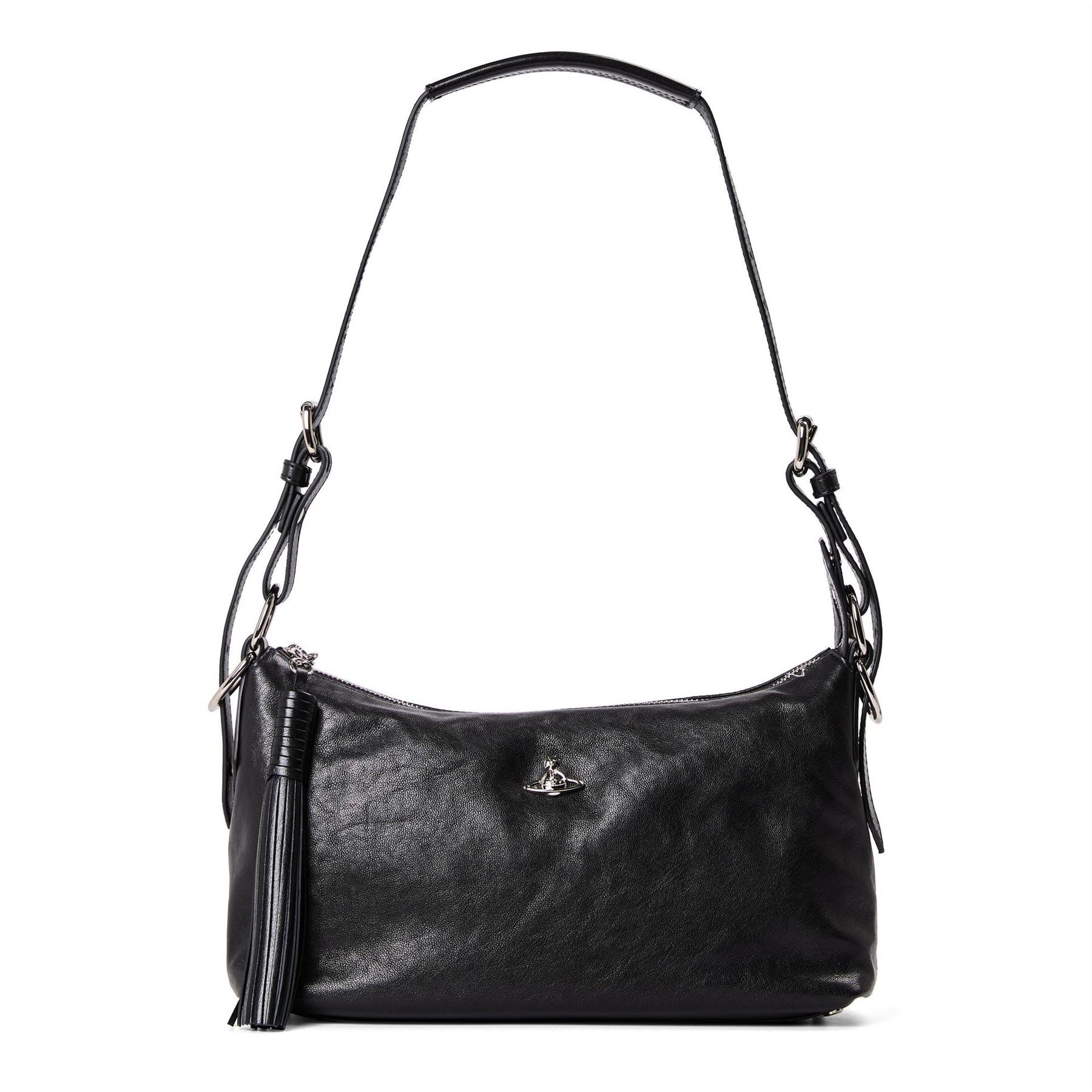 Vivienne Westwood Emma Baguette Bag with Tassel