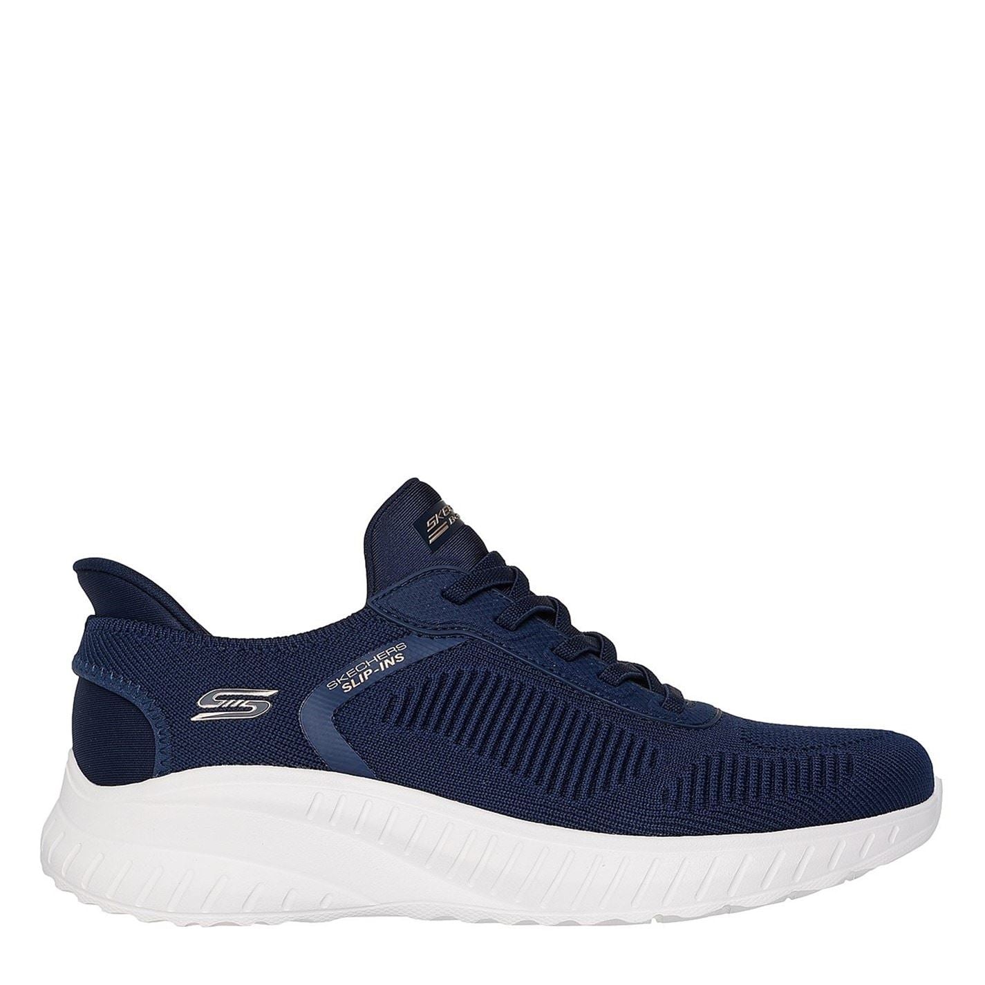 Skechers Engineered Knitted Bungee Slip On Runners