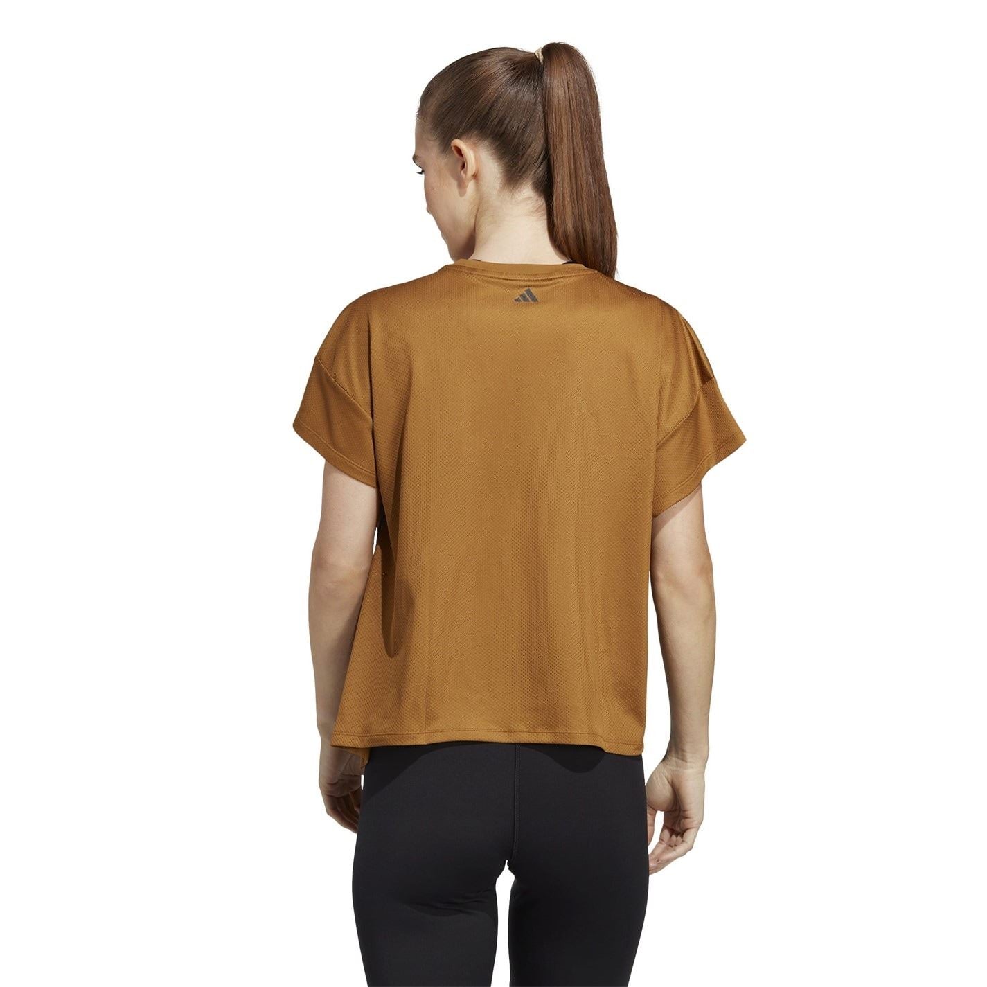 adidas Womens Hiit Aeroready Quickburn Training T-Shirt