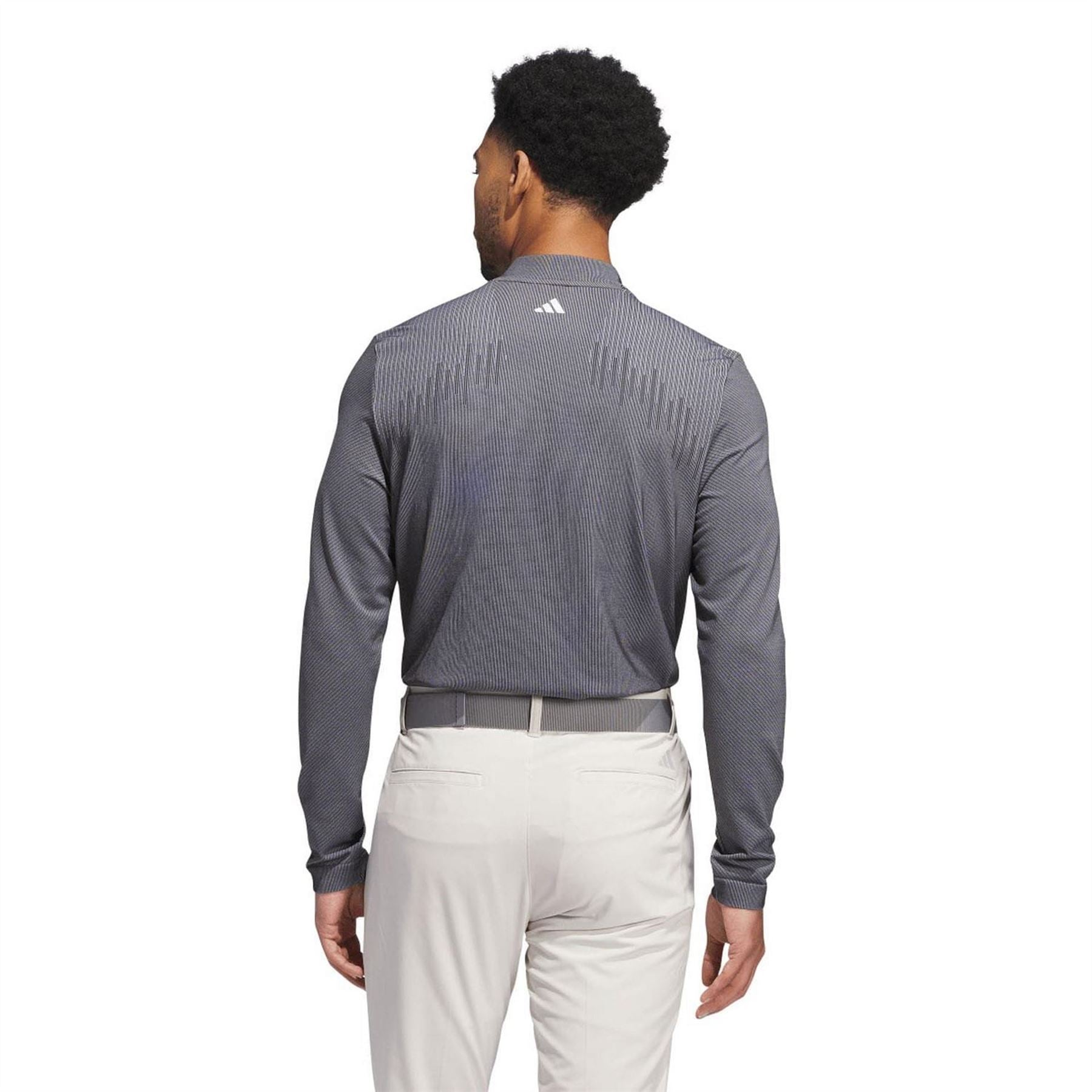 adidas Tour Primeknit Long Sleeve Polo Shirt
