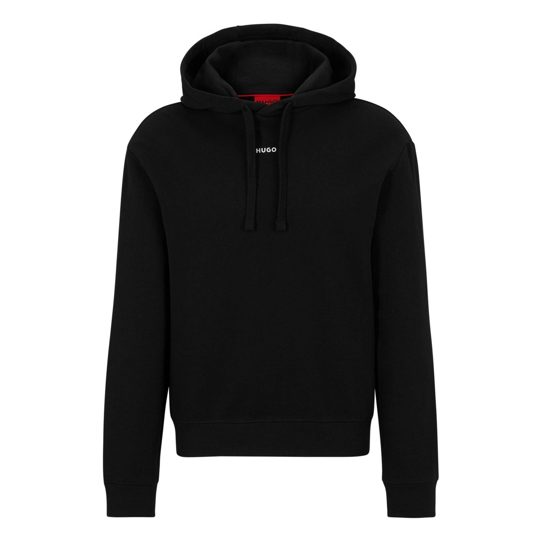 Hugo Hooded Relaxed Fit Long Sleeve Sweatshirt