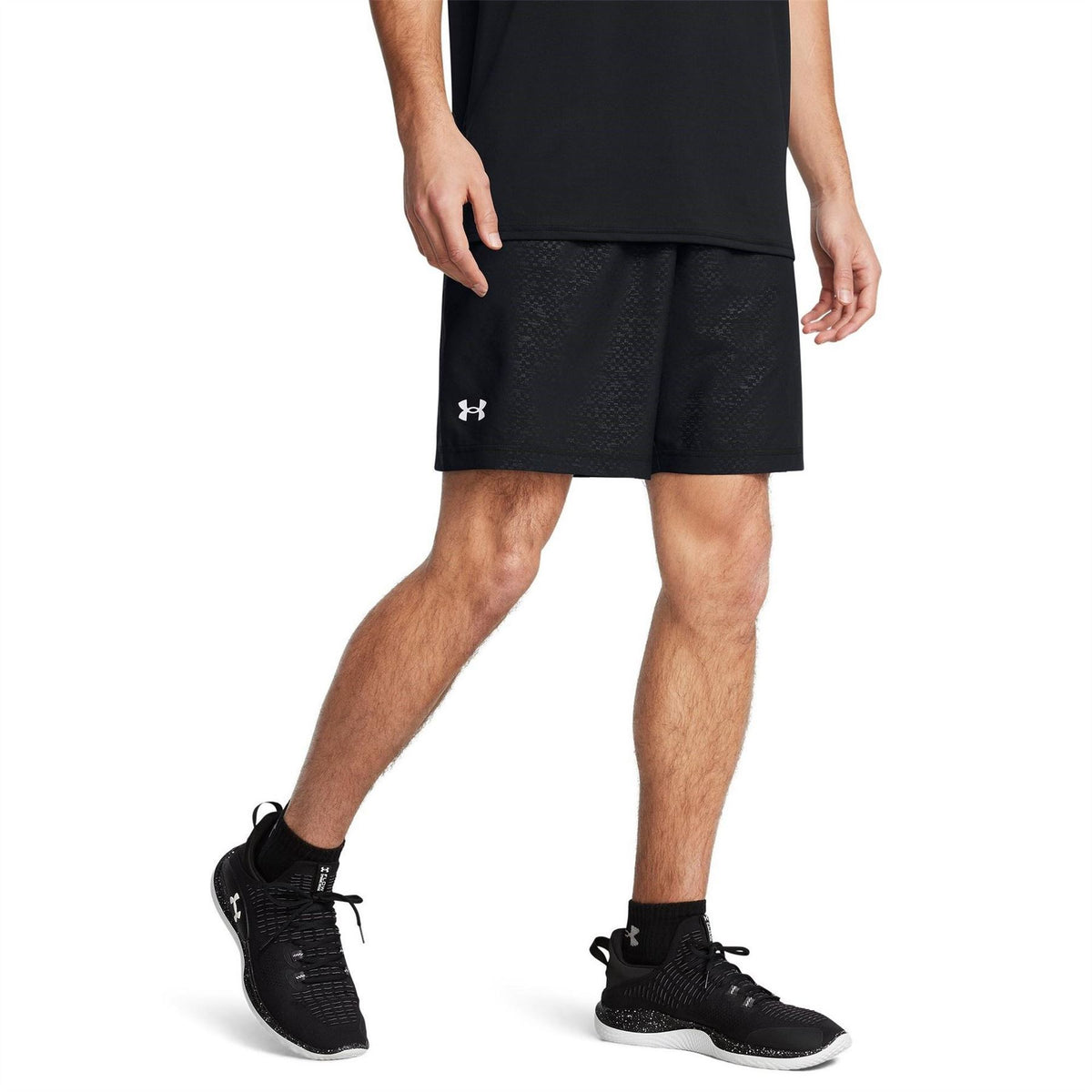 Under Armour Mens Armour Ua Woven Emboss Short Tracksuit