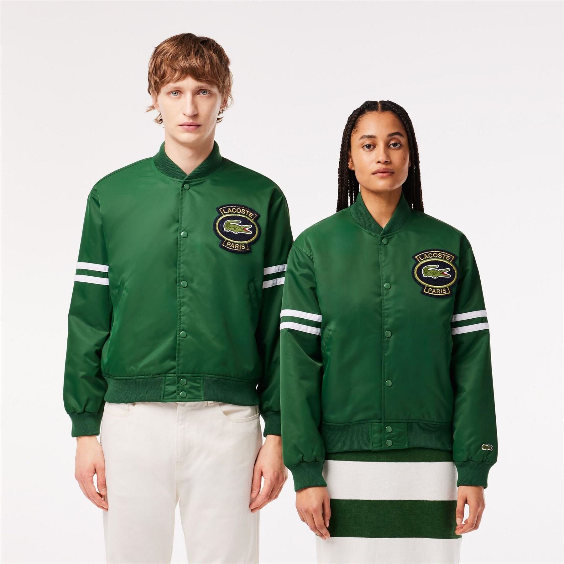 Lacoste  Long Sleeve Varsity Jacket