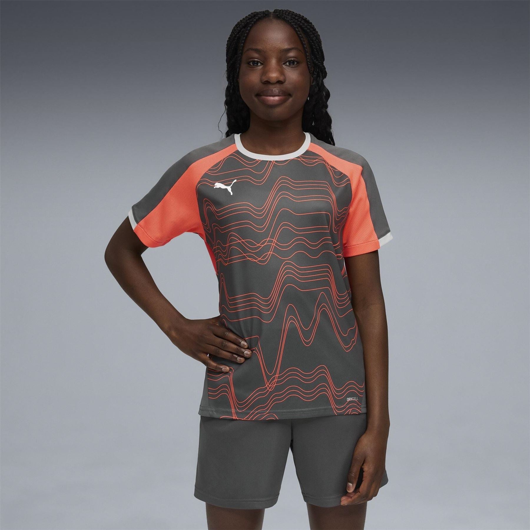 Puma Individualliga Graphic Jersey Jr T-Shirt Unisex Kids