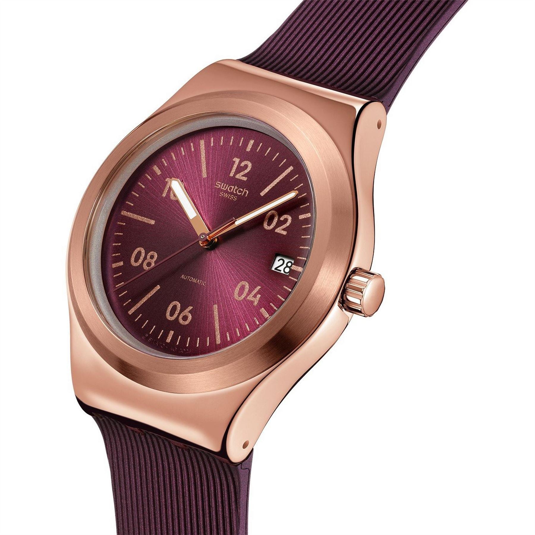 Swatch Sistem 51 Irony 52 Fashion Analogue Rubber Watch