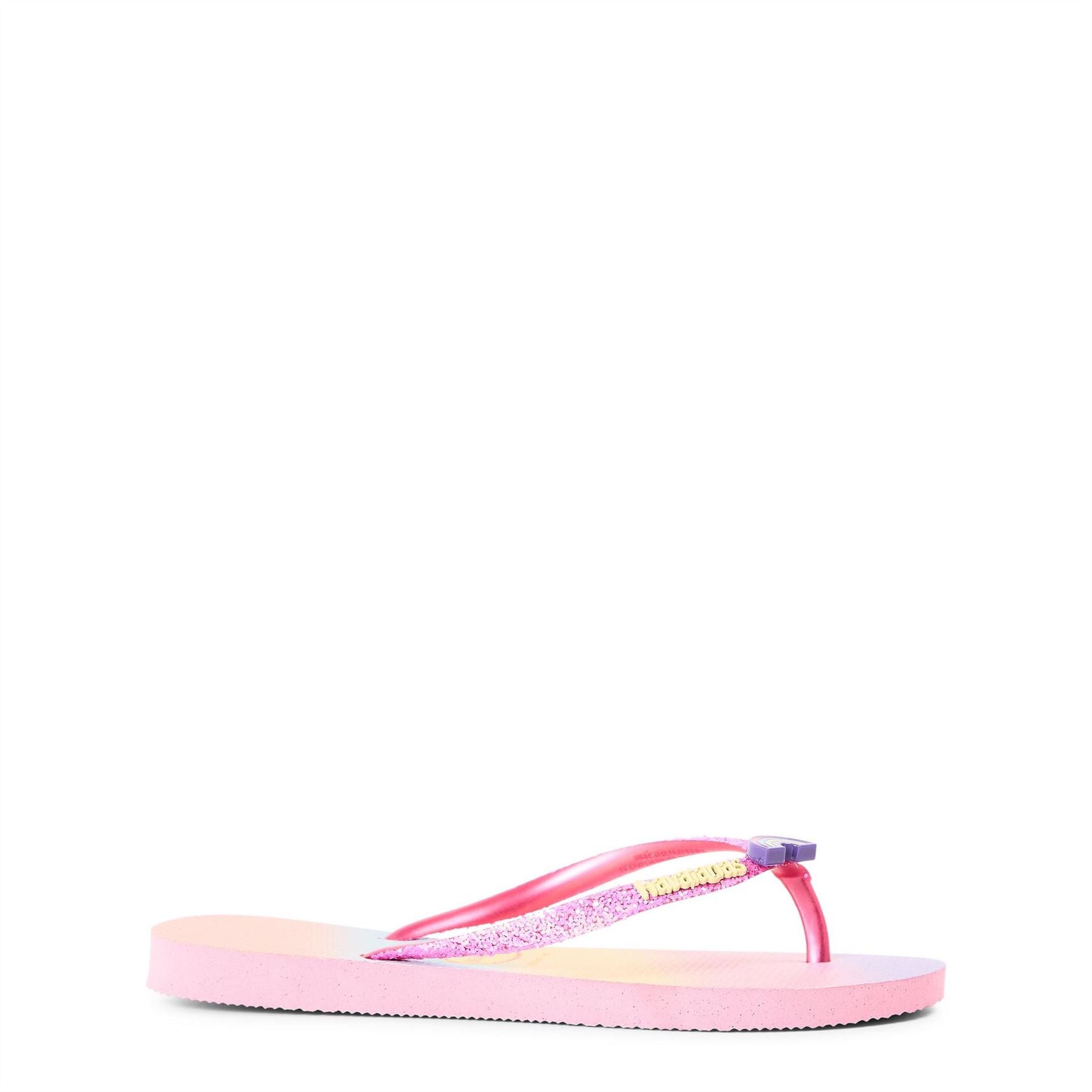 Havaianas Hav. Kids Slim Glitter Trendy Pink Flip Flops Unisex