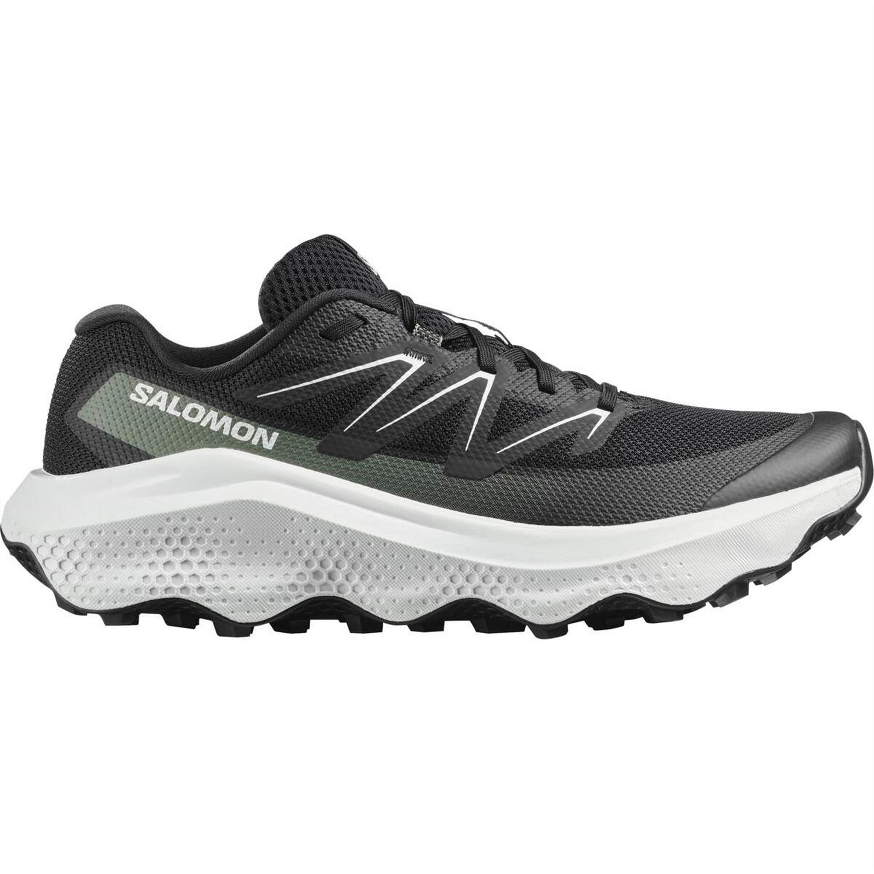 Salomon Mens Ultra Flow 2 Black White Agv Gr Trail Running