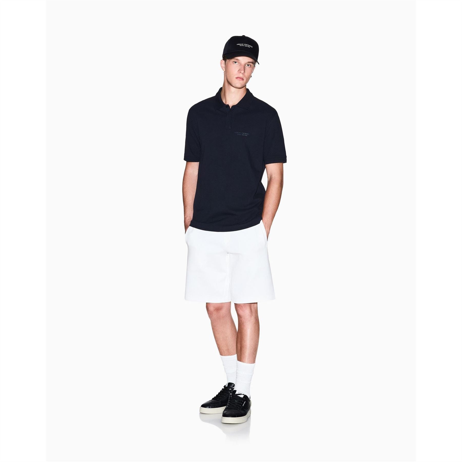 Armani Exchange Short Sleeve Polo Shirt