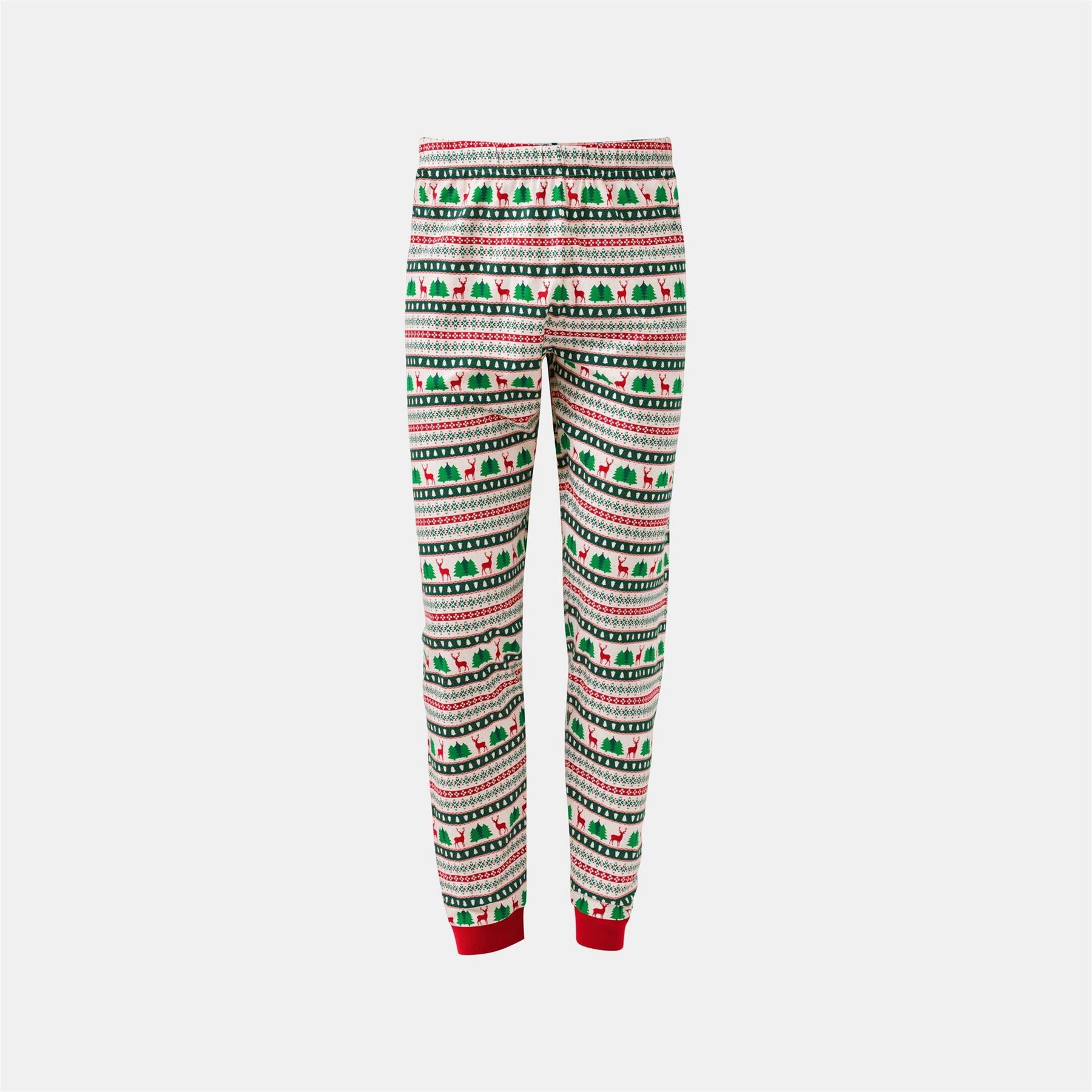 The Spirit Of Christmas Fairisle Xmas Family Cotton Pyjamas