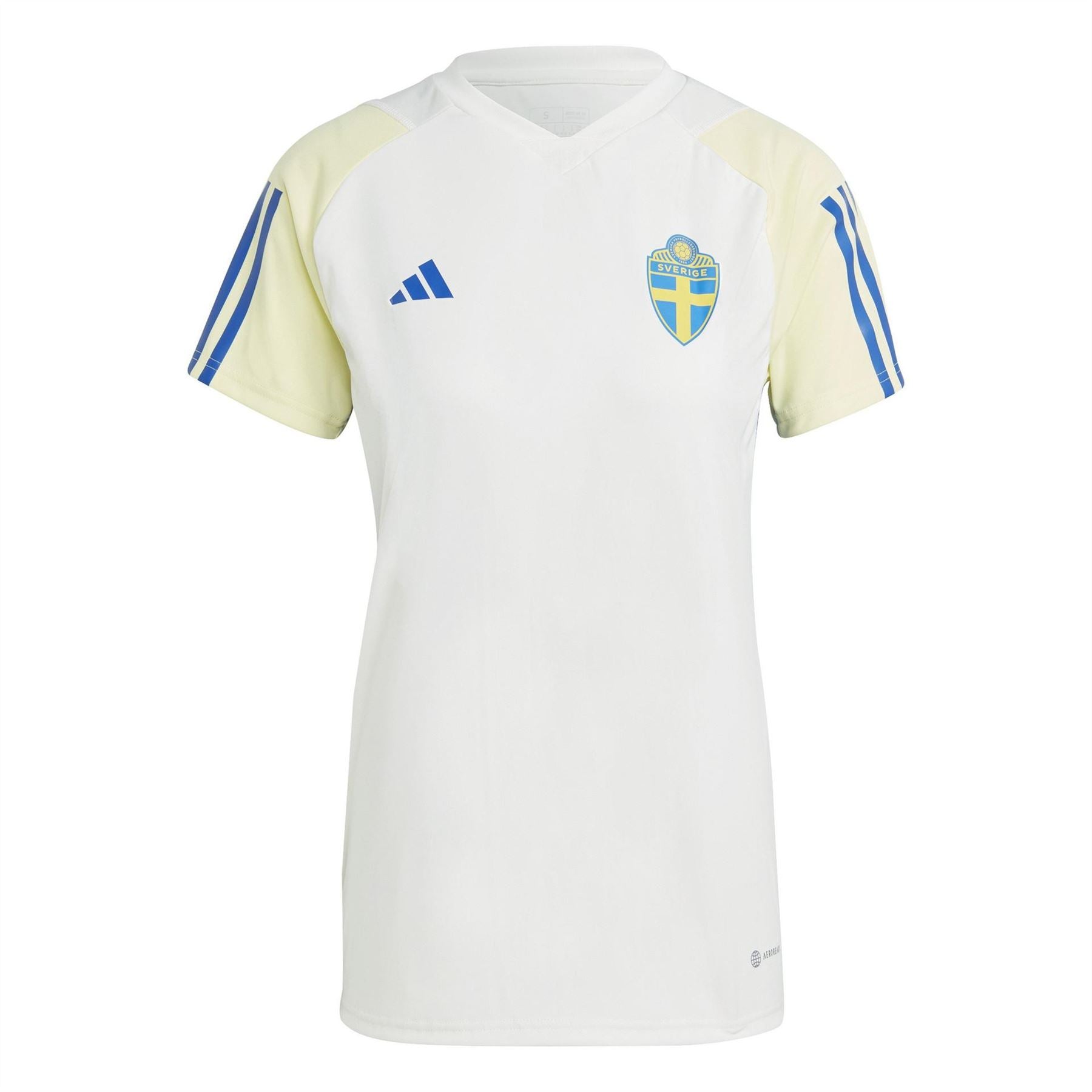 adidas V-Neck Raglan Sleeve Jersey T-Shirt