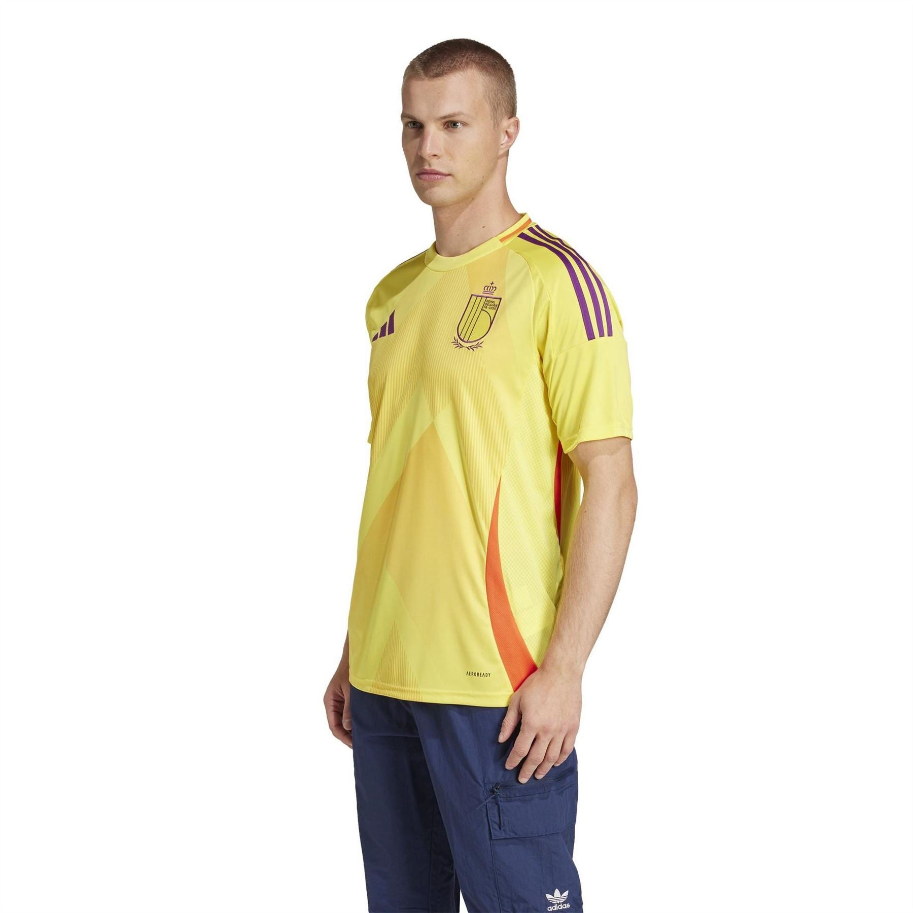 adidas Mens Belgium Away Shirt 2025
