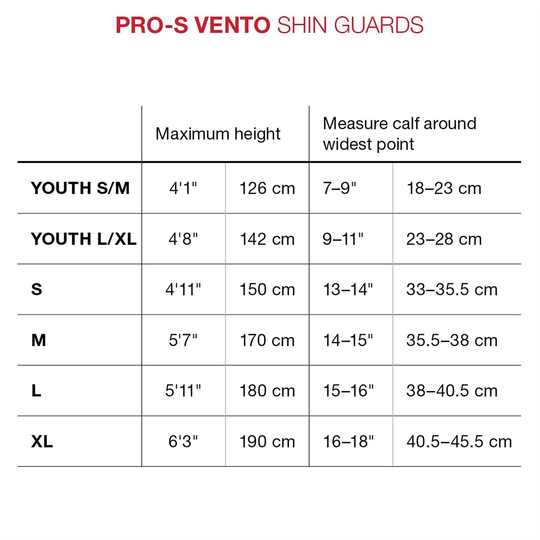 G Form Pro S Vento Shin Guard
