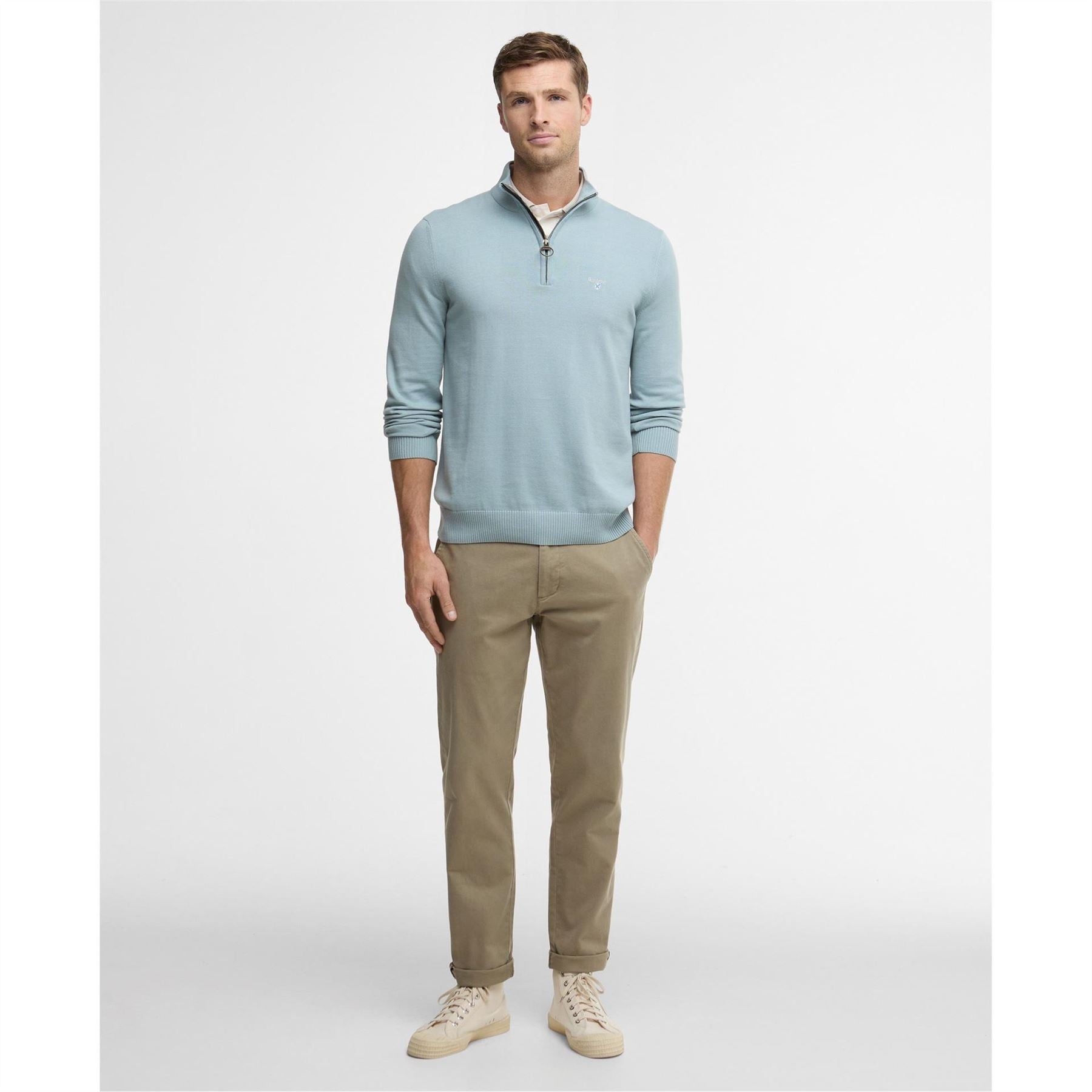 Barbour Lingwood Half Zip Sweater