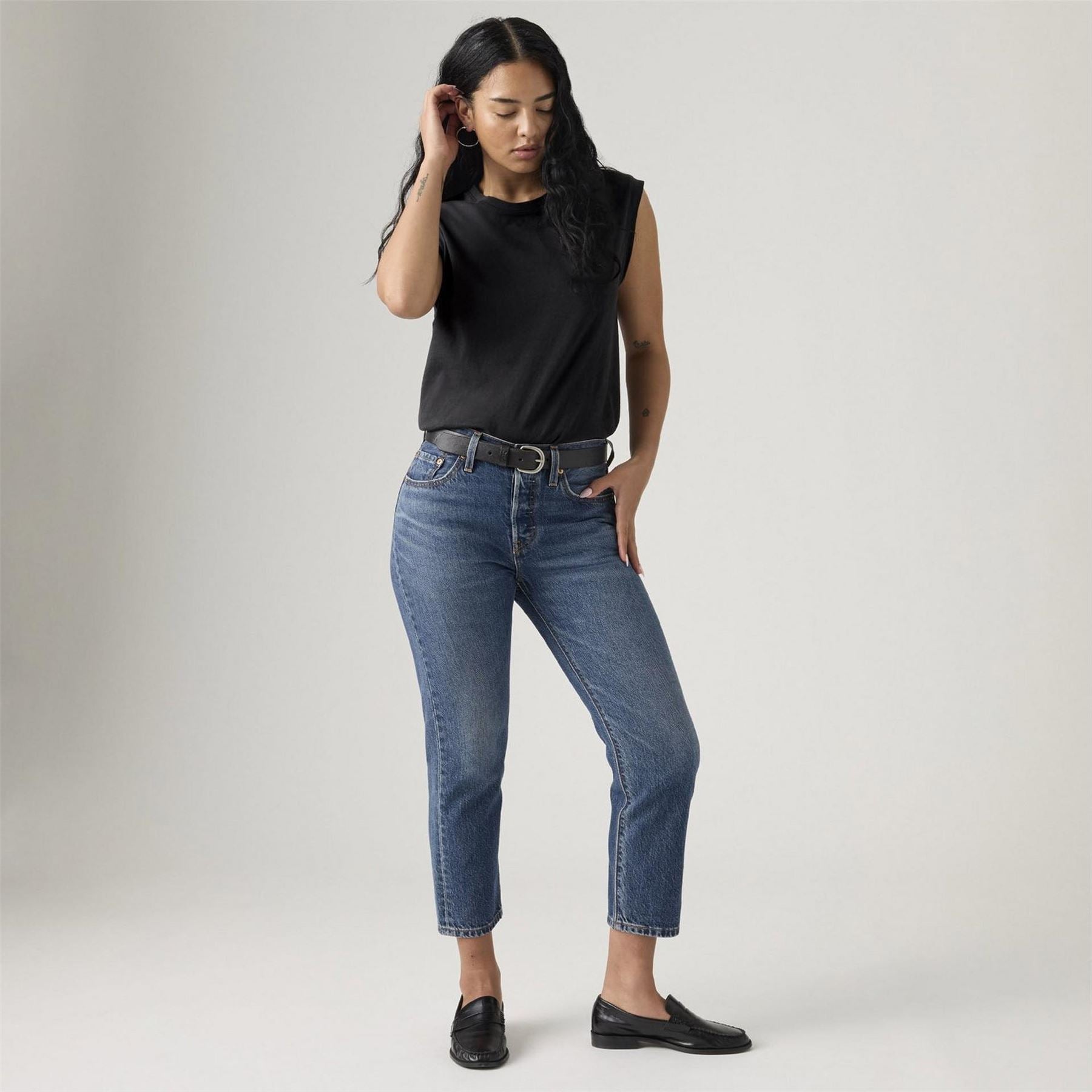 Levis 501 Crop Lightweight Energy re