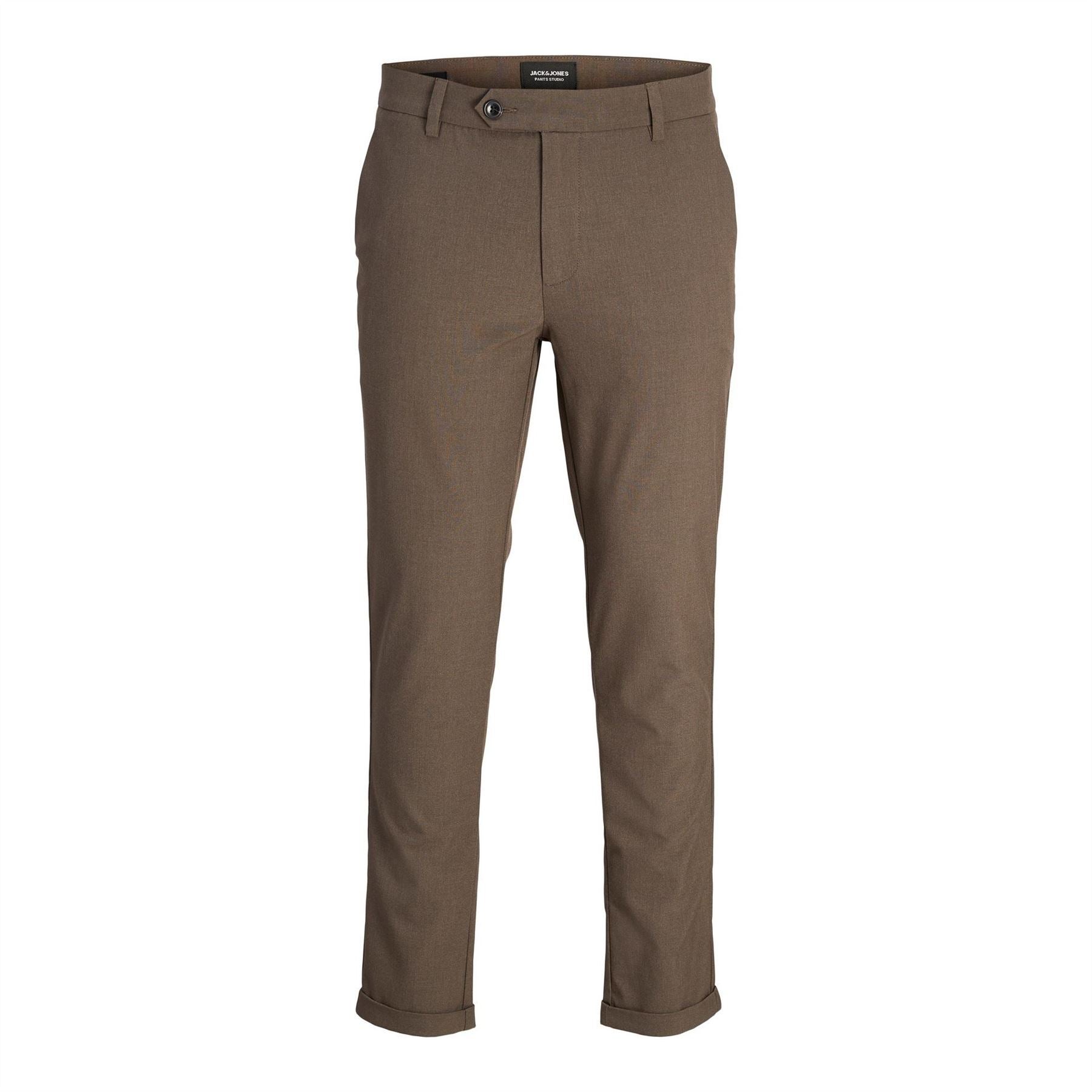 Jack and Jones Connor Slim Cut Roll Up Cuff Chinos