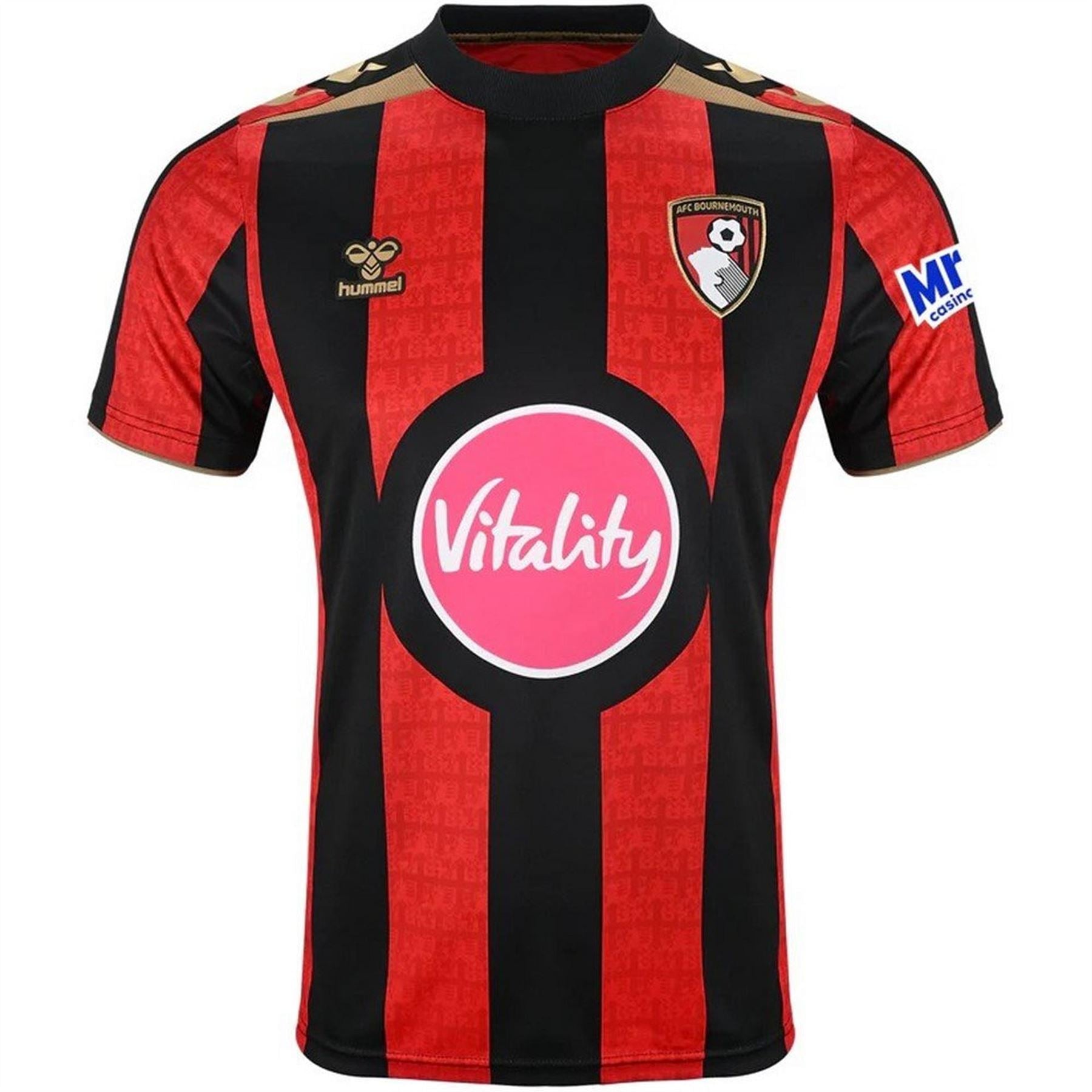 Hummel Mens Bournemouth Home Shirt 2026 27