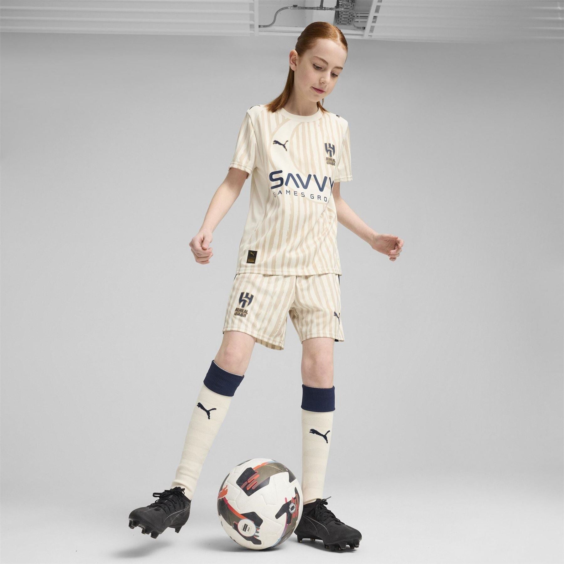 Puma Al Hilal Club World Cup Goalkeeper Shorts 2025 2026 Juniors