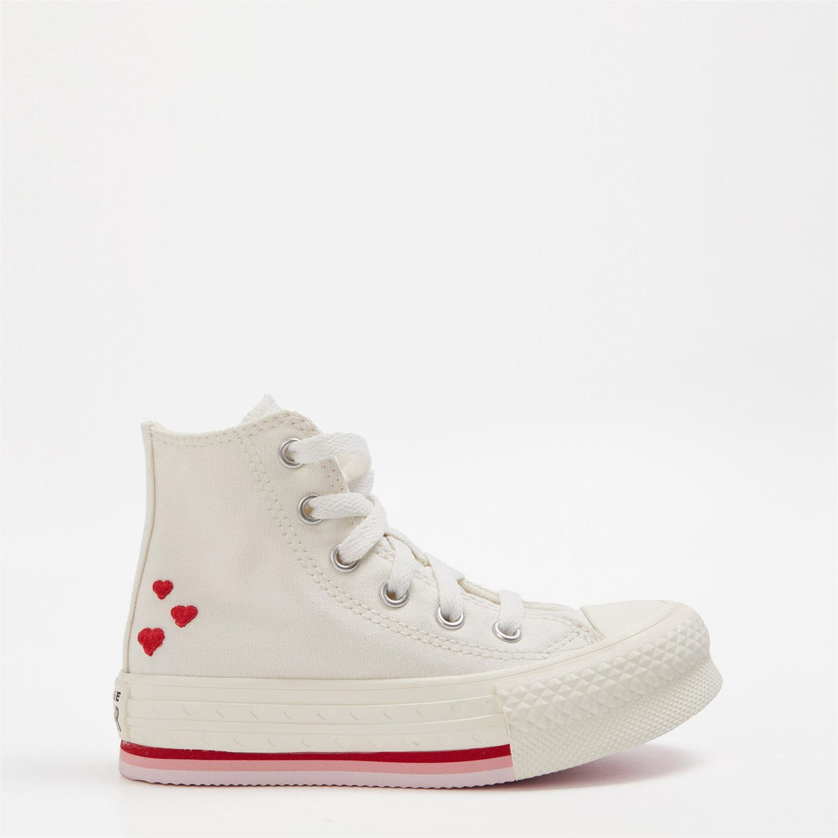 Converse Taylor All Star Lift Valentines Day Platform Trainers Childrens