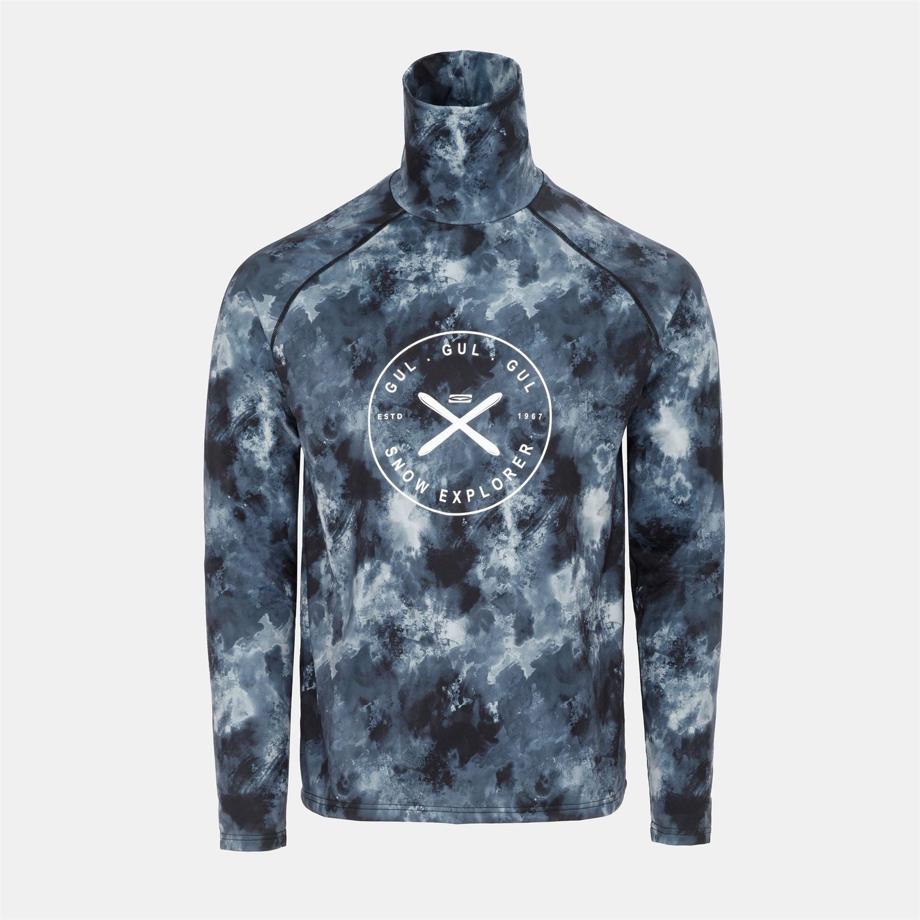 Gul Funnel Neck Raglan Sleeve Long Athletic Top